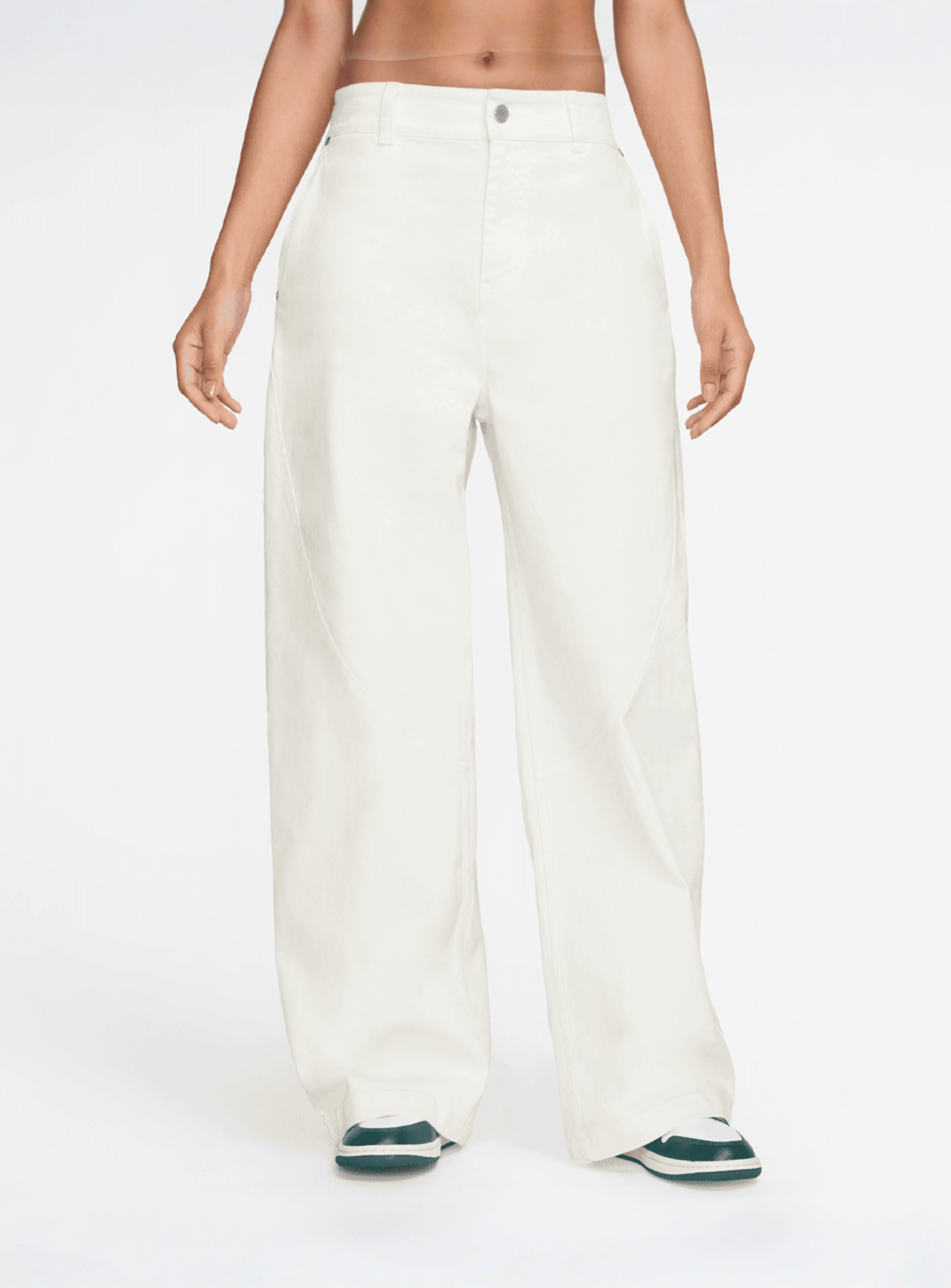 Jordan, Flight Barrel Pant, white, Image 1 of 3