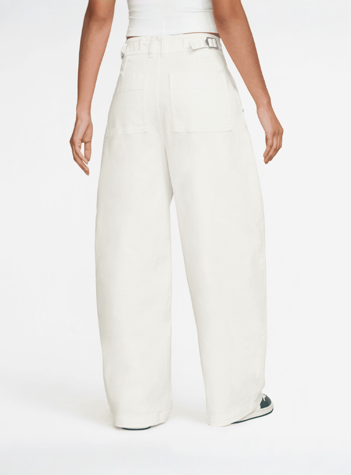 Jordan, Flight Barrel Pant, white, Image 2 of 3