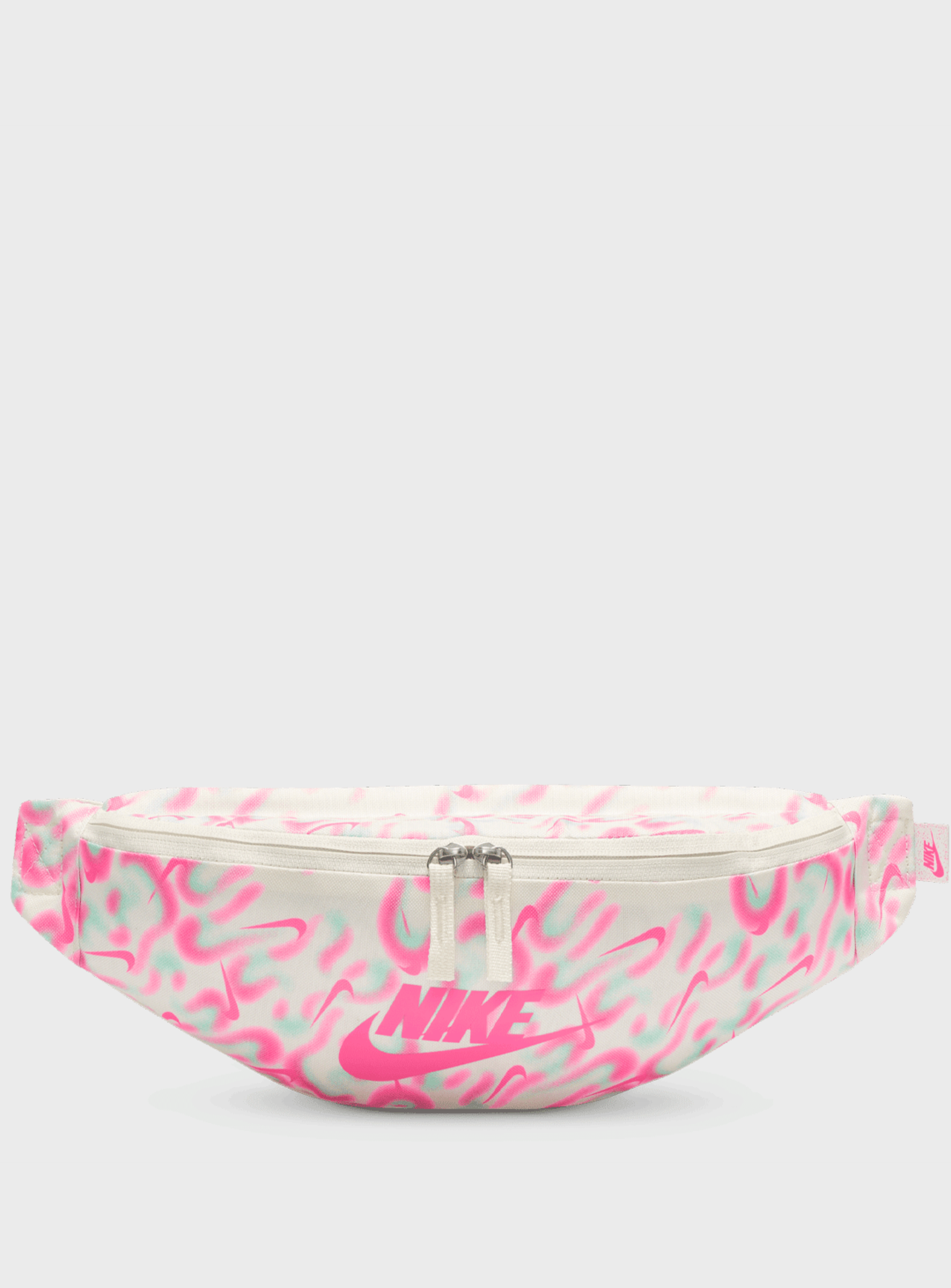 Nike, Heritage Waistbag- Airbrush, white, Image 1 of 7