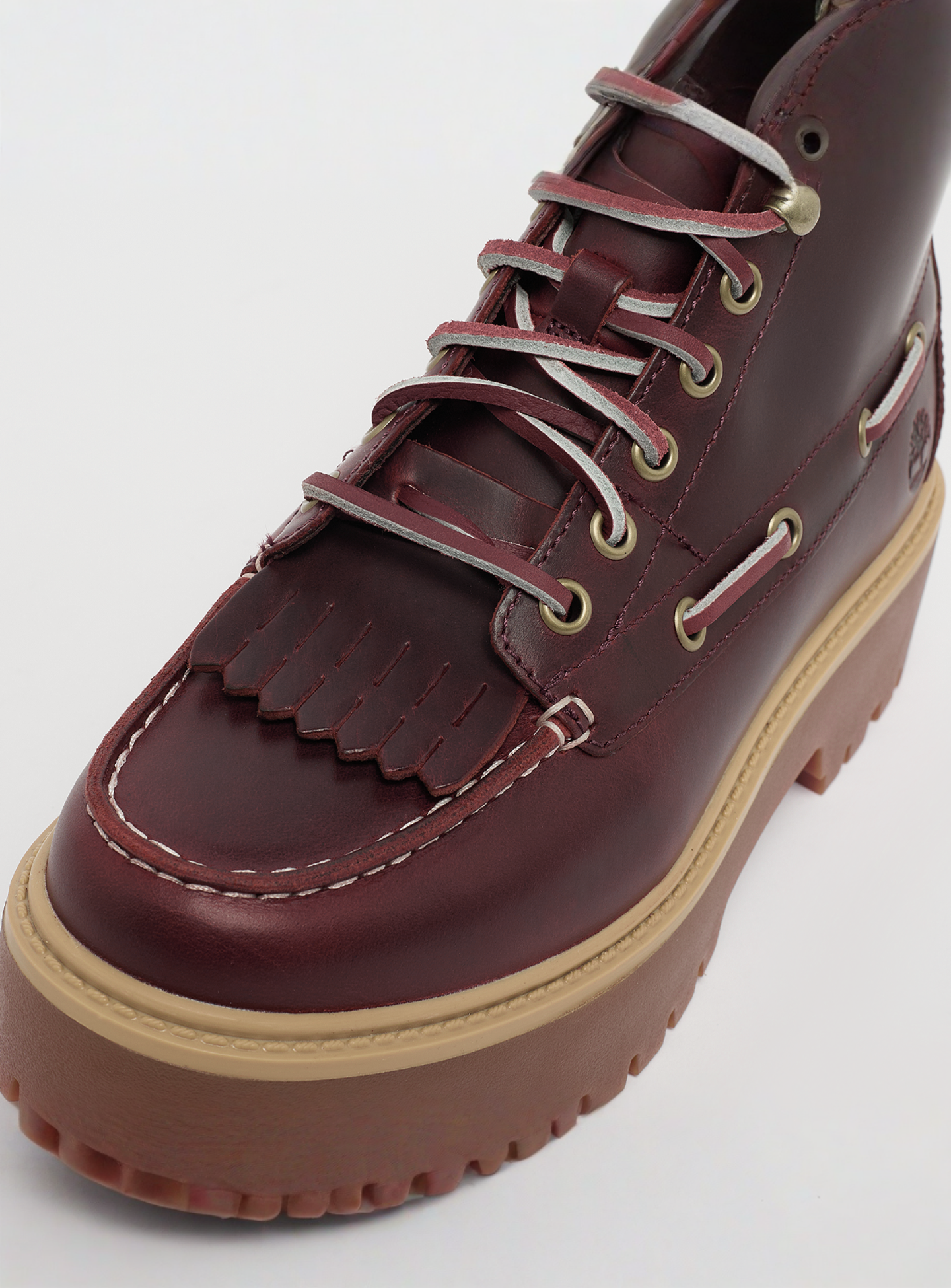 Timberland, Stone Street Mid Lace Up, red, Image 6 of 7