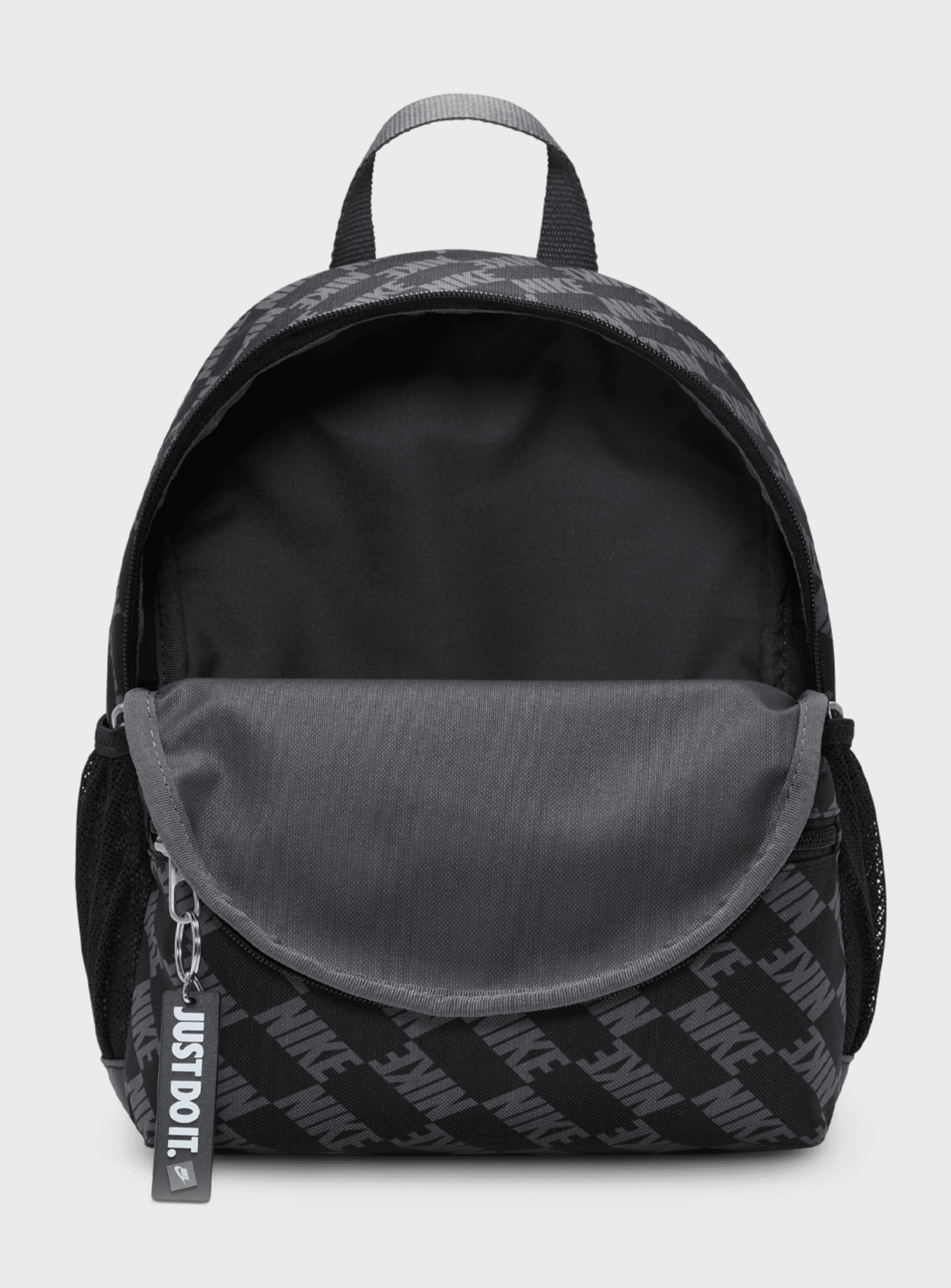 Nike, Brasilia JDI Mini Backpack All-Over-Print, black, Image 4 of 7