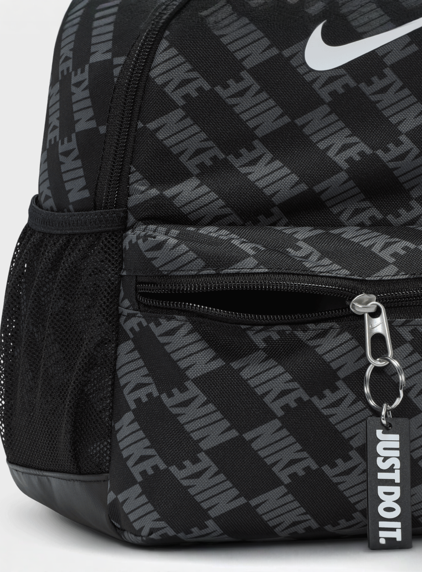 Nike, Brasilia JDI Mini Backpack All-Over-Print, black, Image 5 of 7
