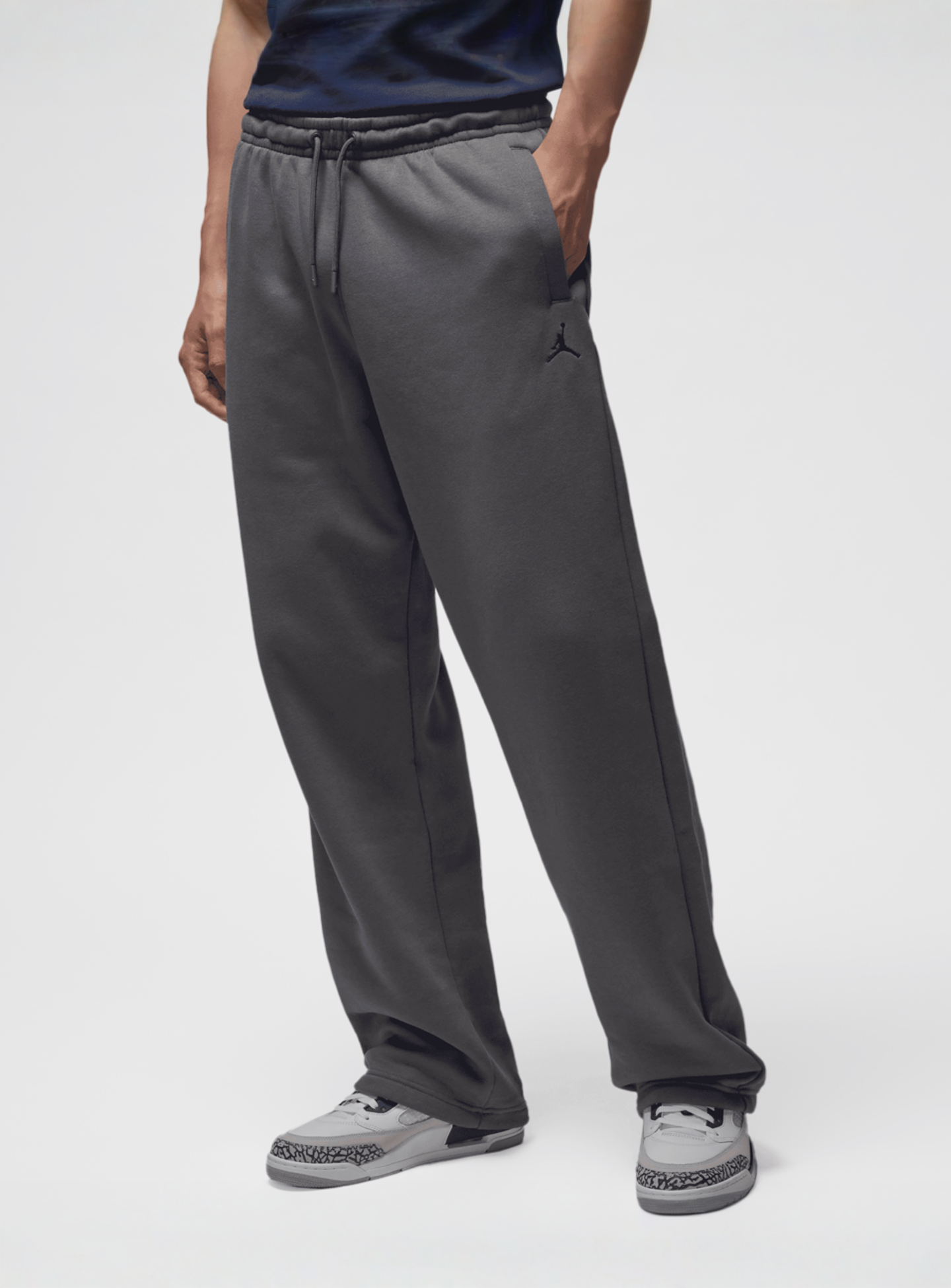 Jordan, Brooklyn Fleece Oversize Pants, grey, Image 1 of 4