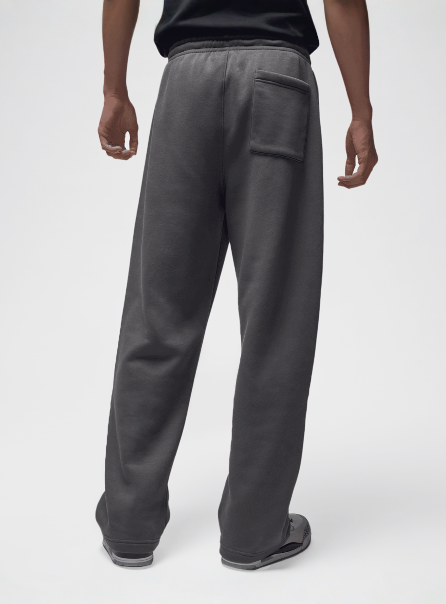 Jordan, Brooklyn Fleece Oversize Pants, grey, Image 2 of 4