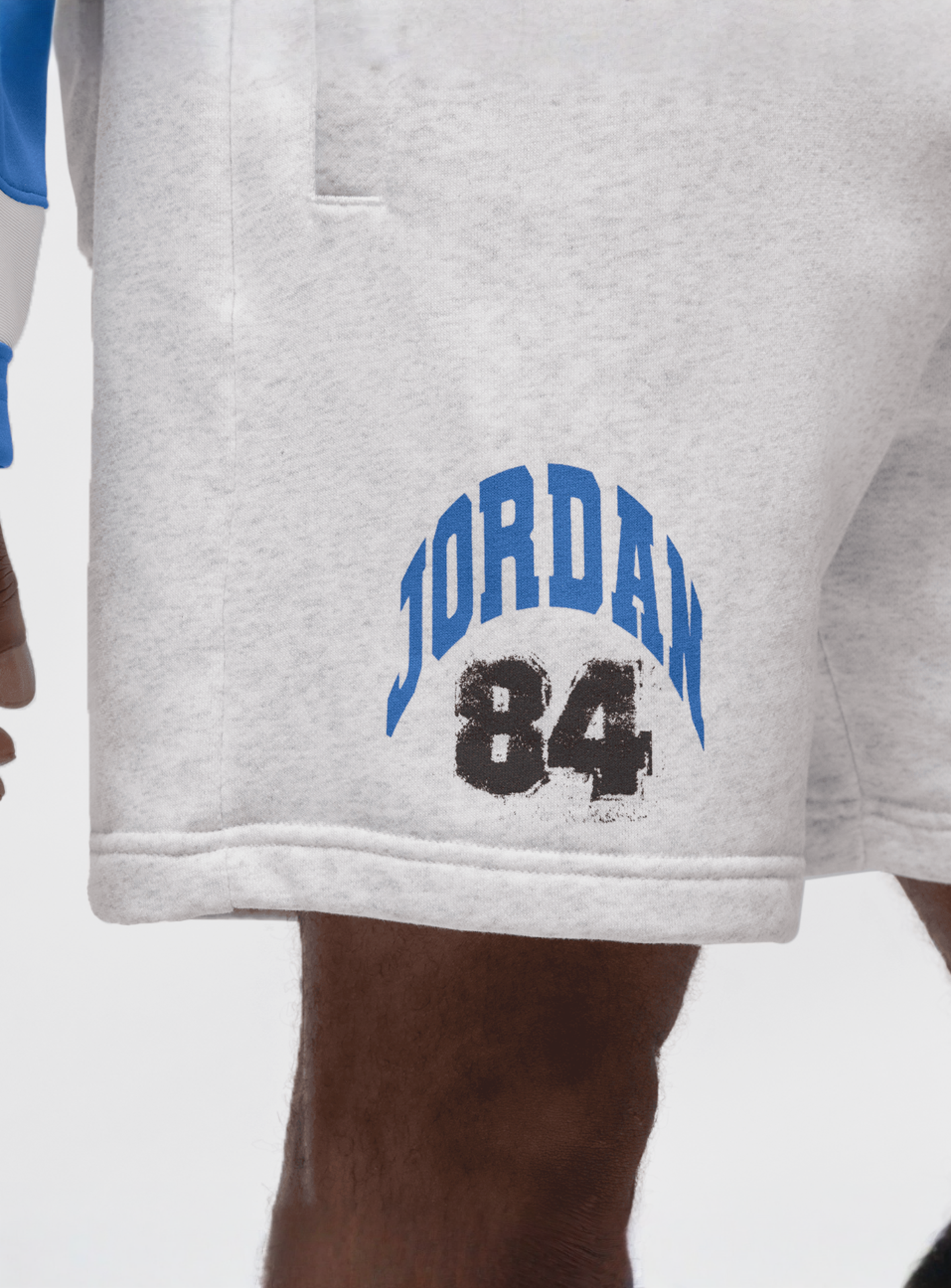 Jordan, Brooklyn Collegiate Shorts, grey, Image 4 of 7