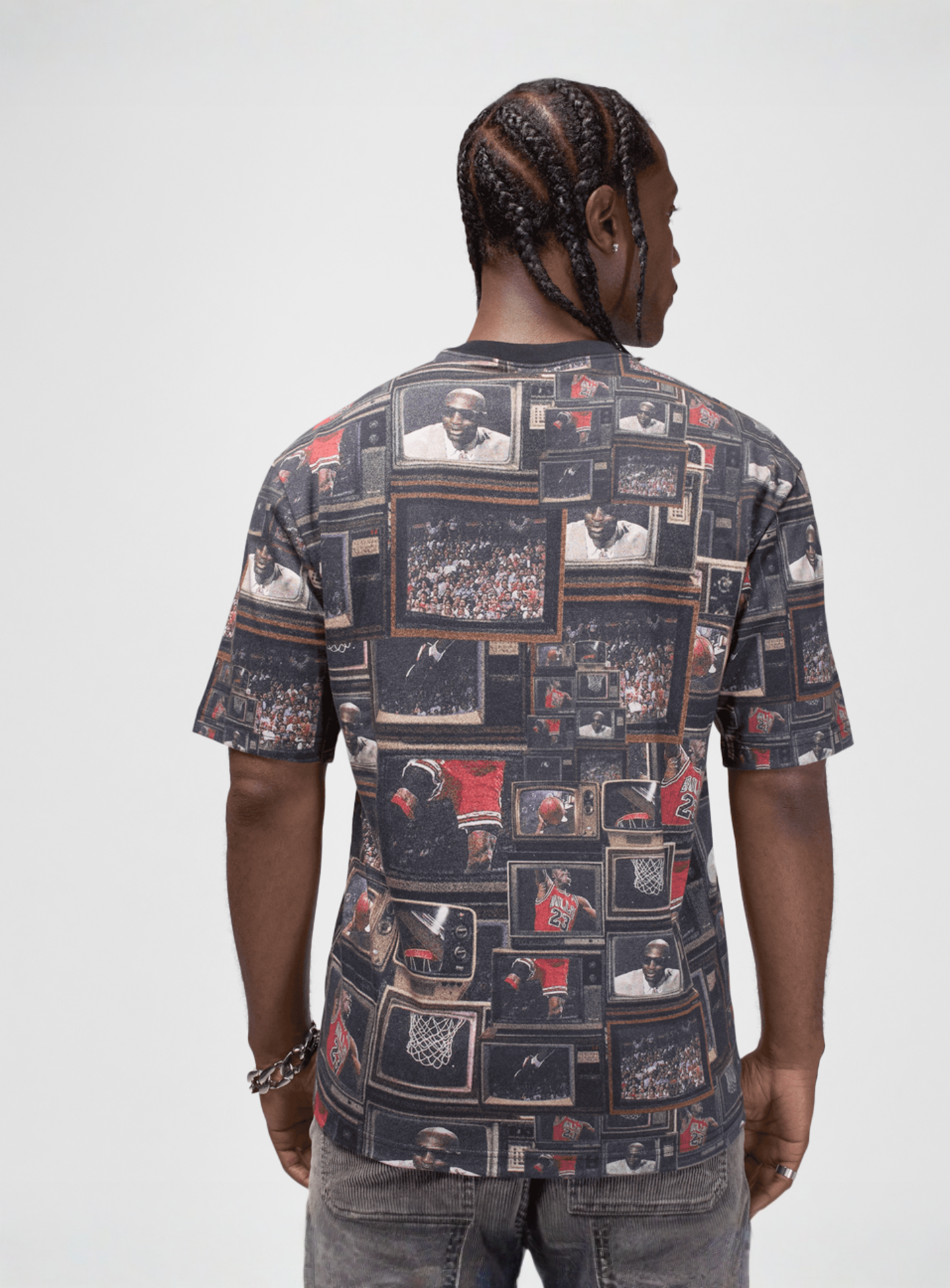 Jordan, Brooklyn All-Over-Print T-Shirt, multi-colour, Image 2 of 5