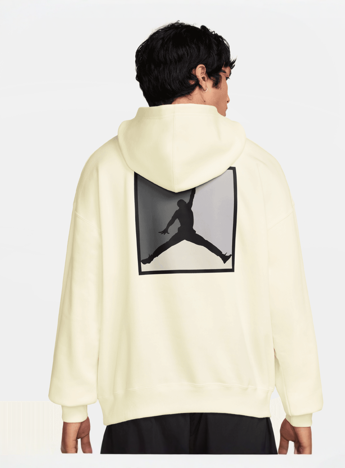 Jordan, Brooklyn Graphic Pullover Hoodie, grey, Image 1 of 3