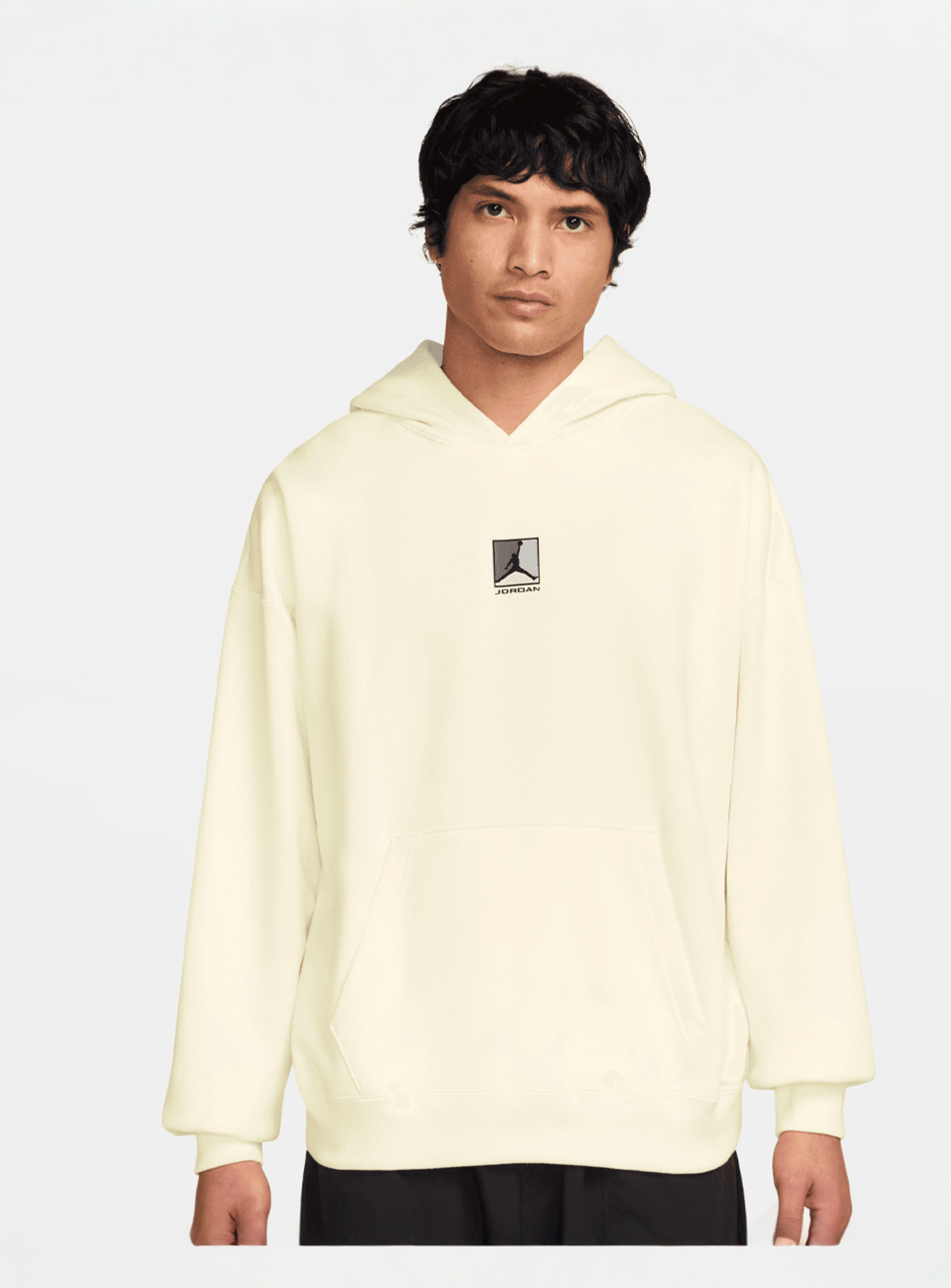 Jordan, Brooklyn Graphic Pullover Hoodie, grey, Image 2 of 3