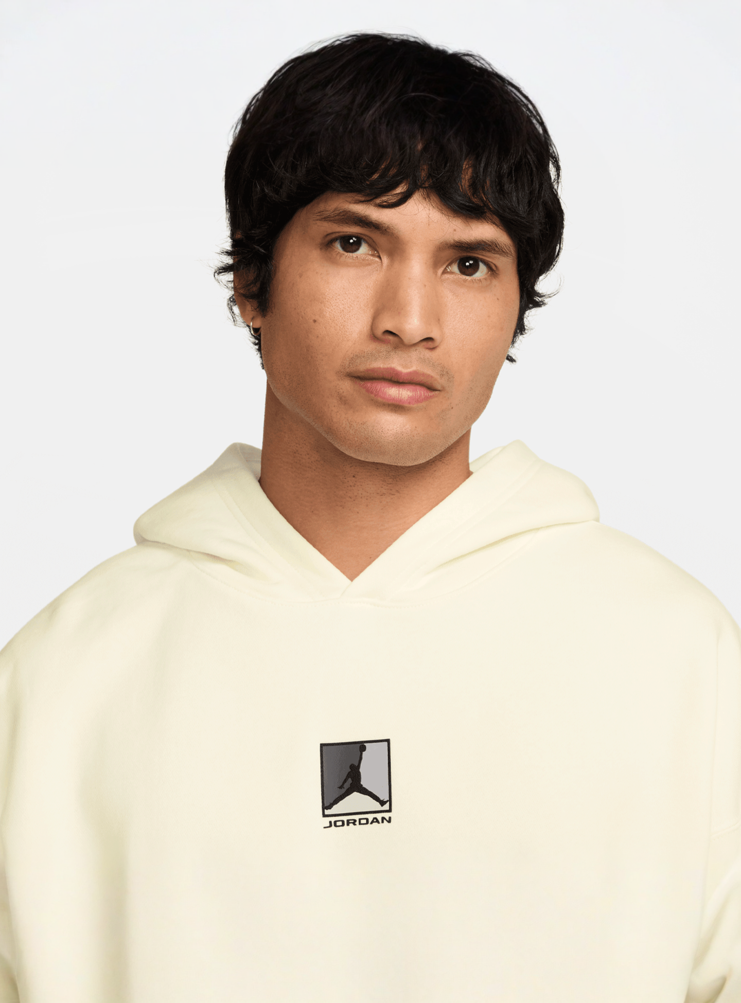 Jordan, Brooklyn Graphic Pullover Hoodie, grey, Image 3 of 3