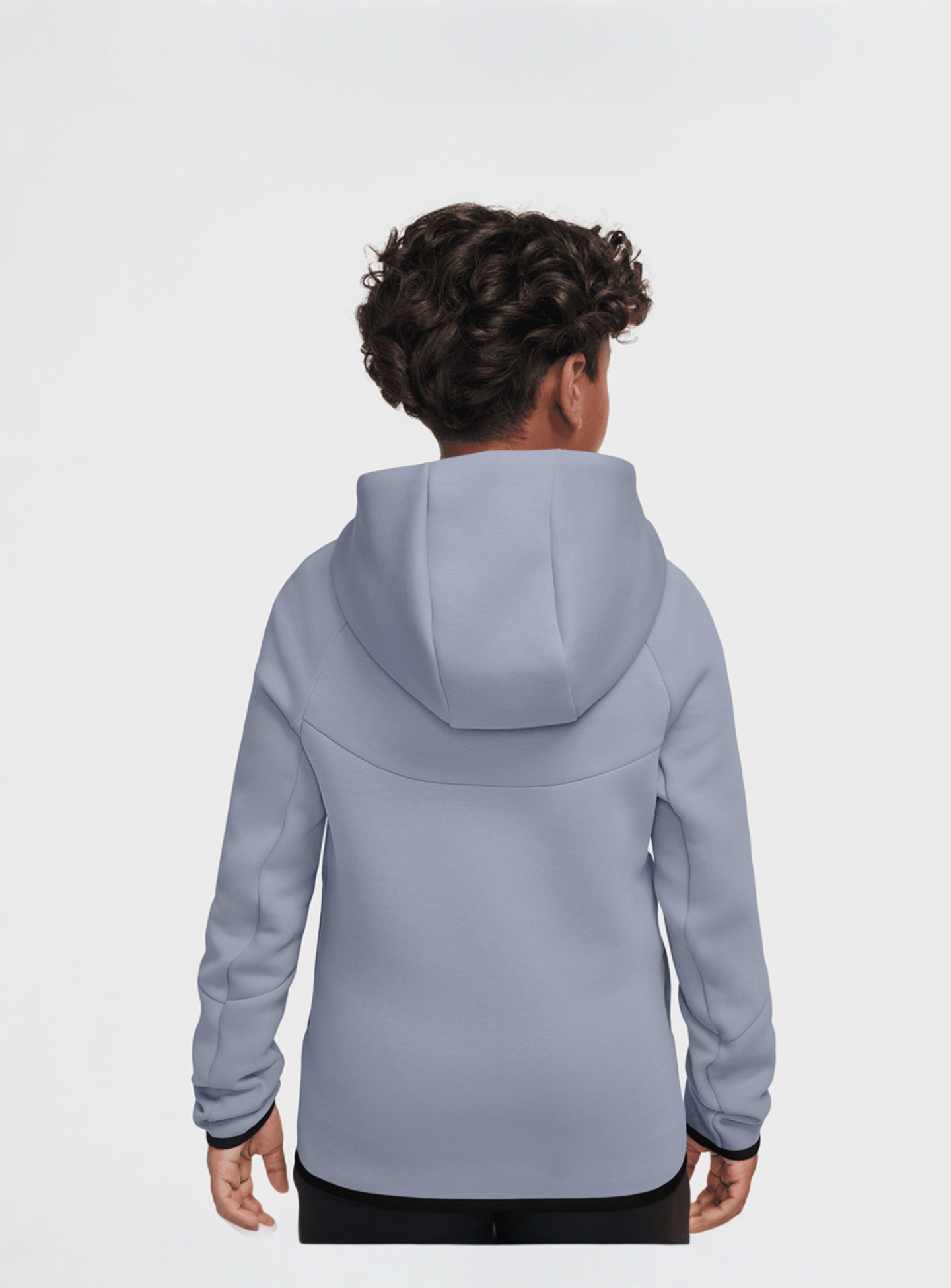 Nike, Sportswear Tech Fleece Full-Zip Hoodie, blue, Image 2 of 3