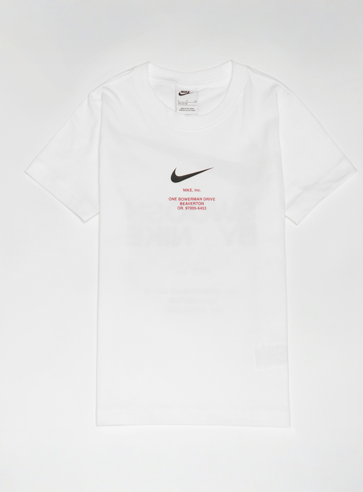 Nike, Sportswear Athletic Regular Tee, white, Image 1 of 4