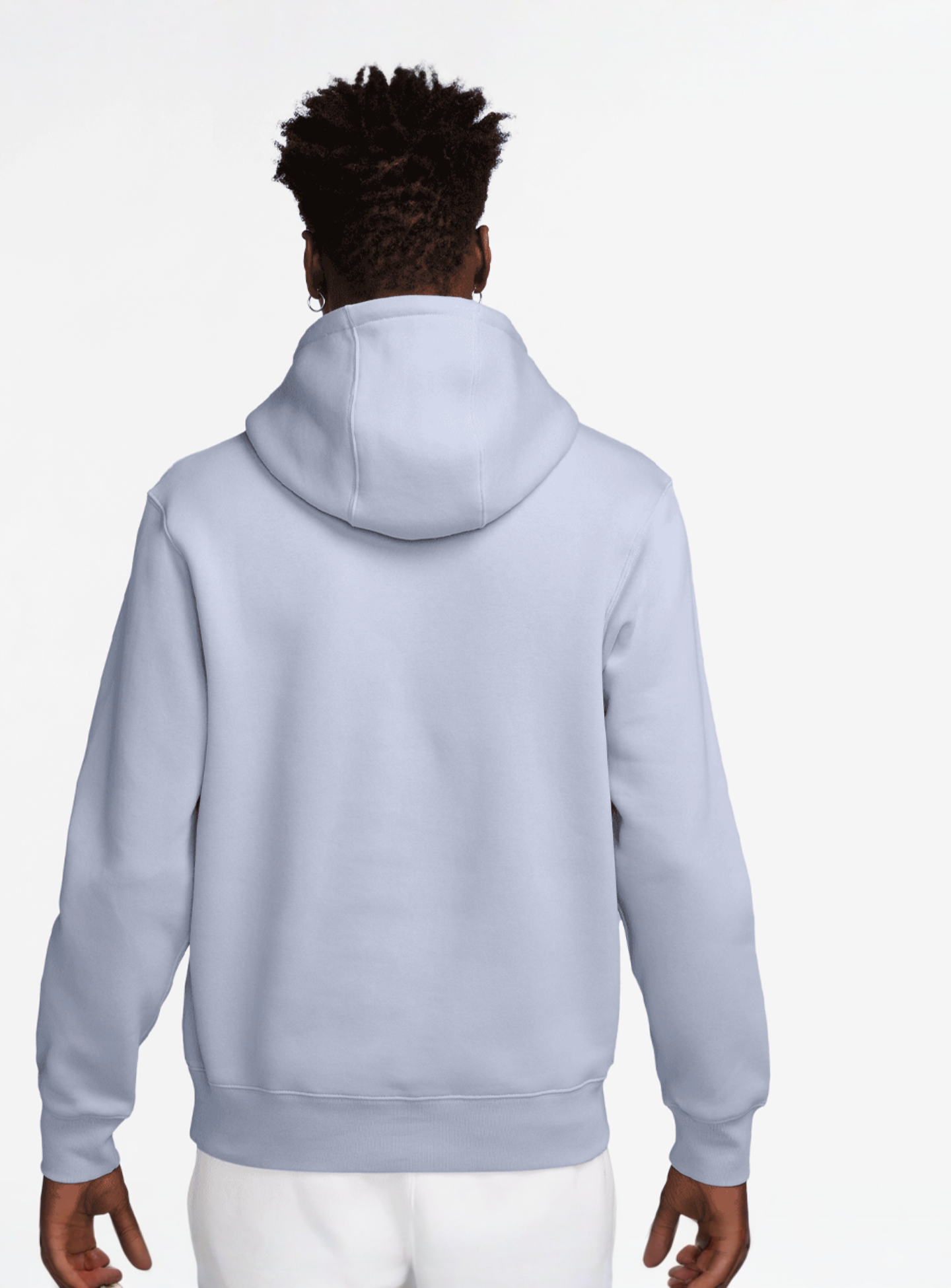 Nike, Club Basketball Pullover Hoodie, blue, Image 2 of 3