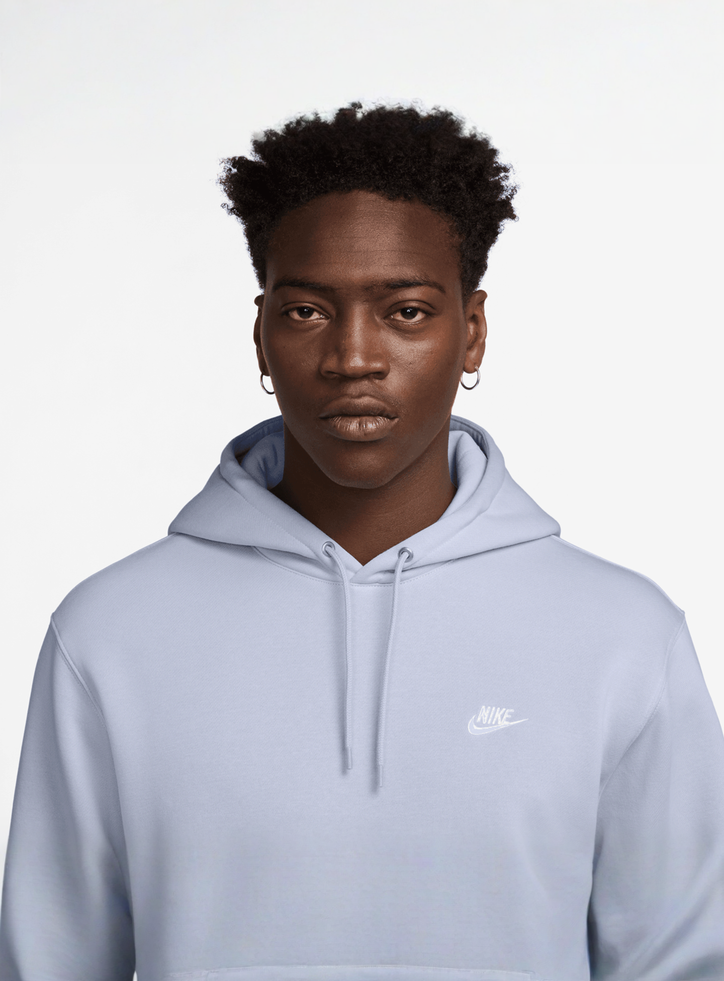Nike, Club Basketball Pullover Hoodie, blue, Image 3 of 3