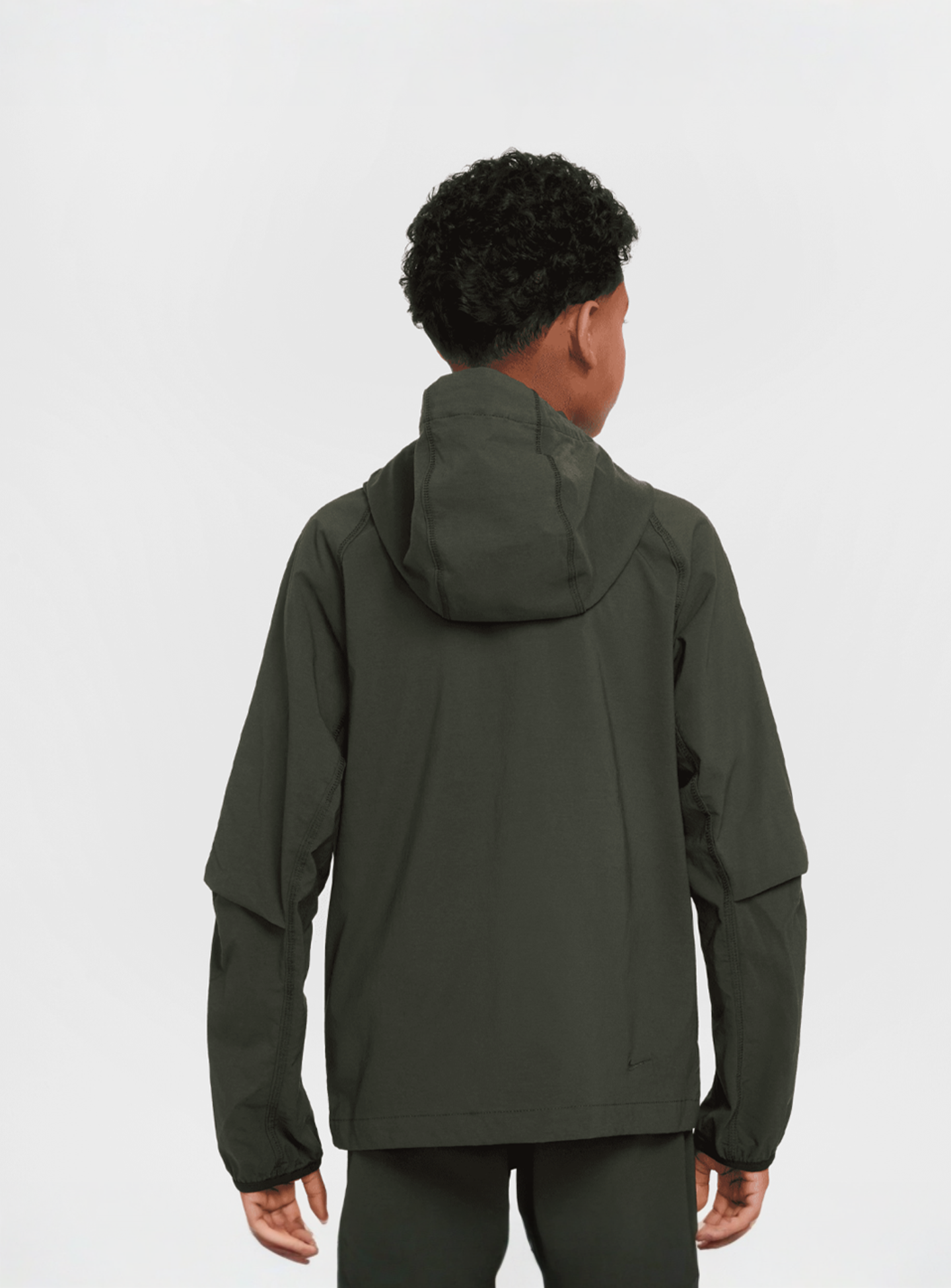 Nike, Sportsweat Tech Woven Full Zip Jacket, green, Image 2 of 9