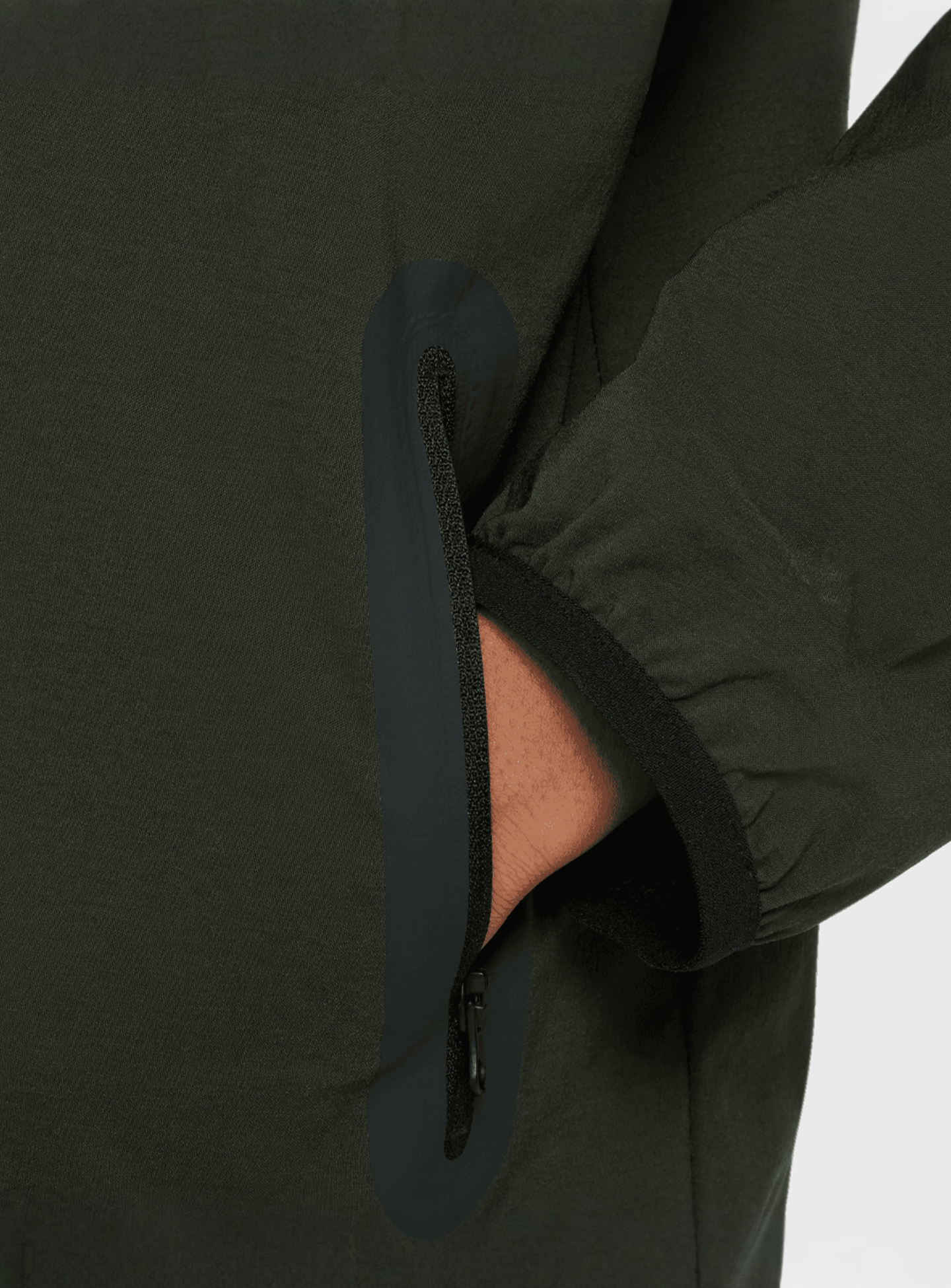 Nike, Sportsweat Tech Woven Full Zip Jacket, green, Image 5 of 9