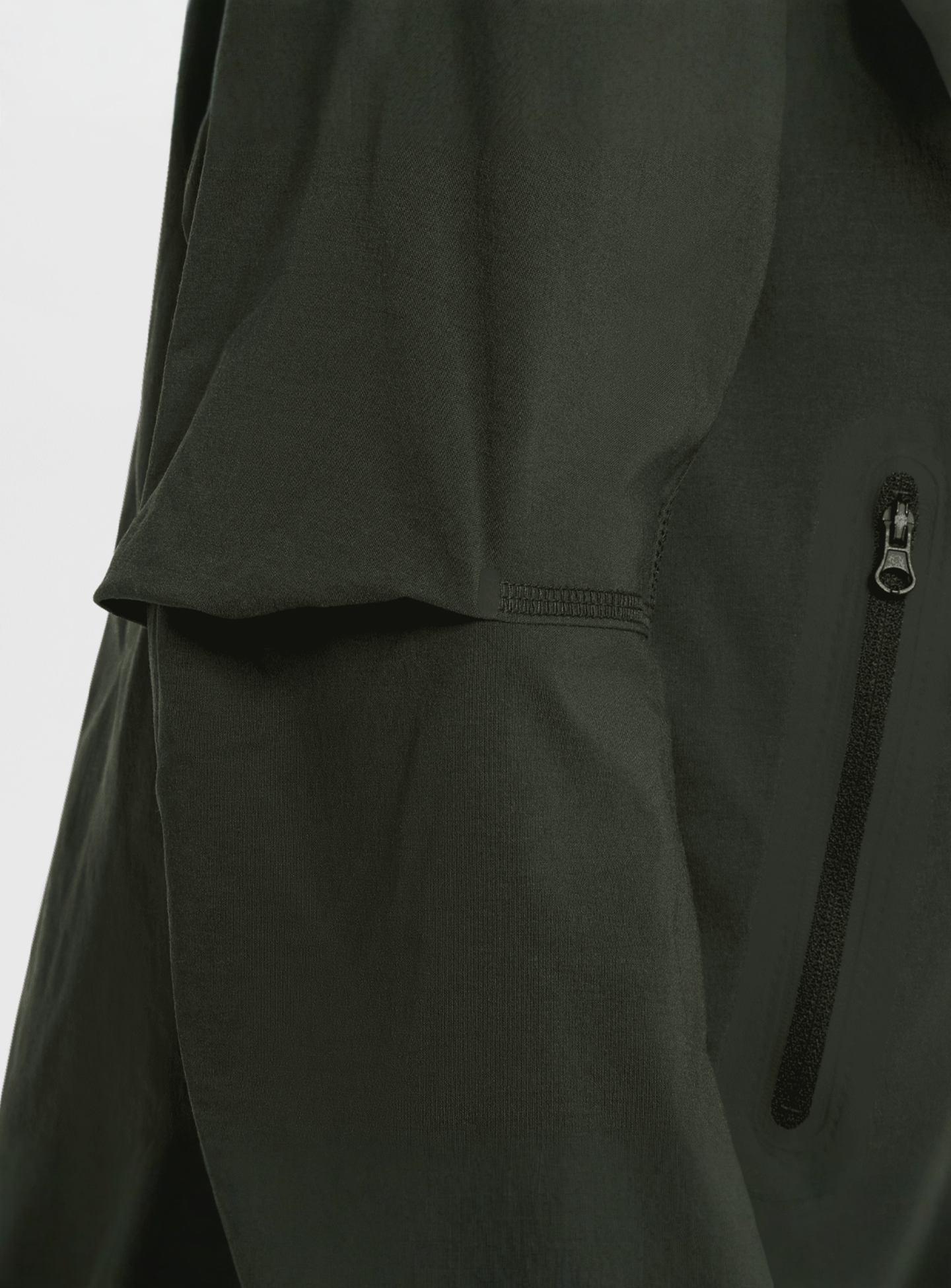 Nike, Sportsweat Tech Woven Full Zip Jacket, green, Image 6 of 9