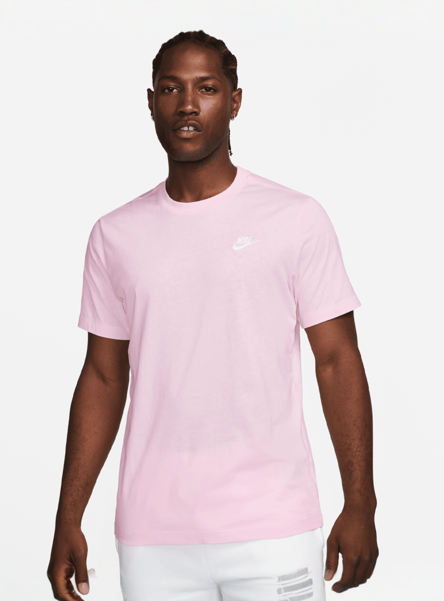 Nike, Sportswear Club Tee, light pink, Image 1 of 4