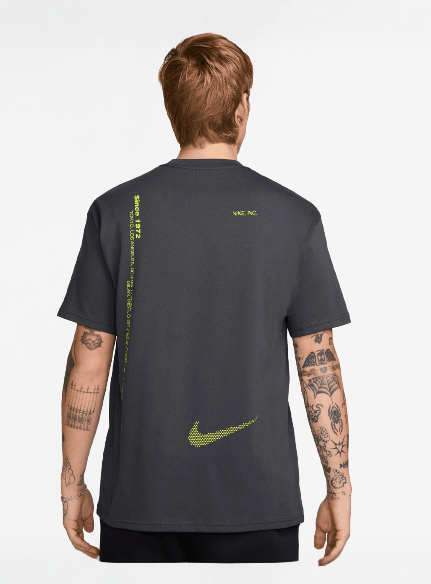 Nike, Sportswear Tee M90 Swoosh Sport, grey, Image 2 of 3