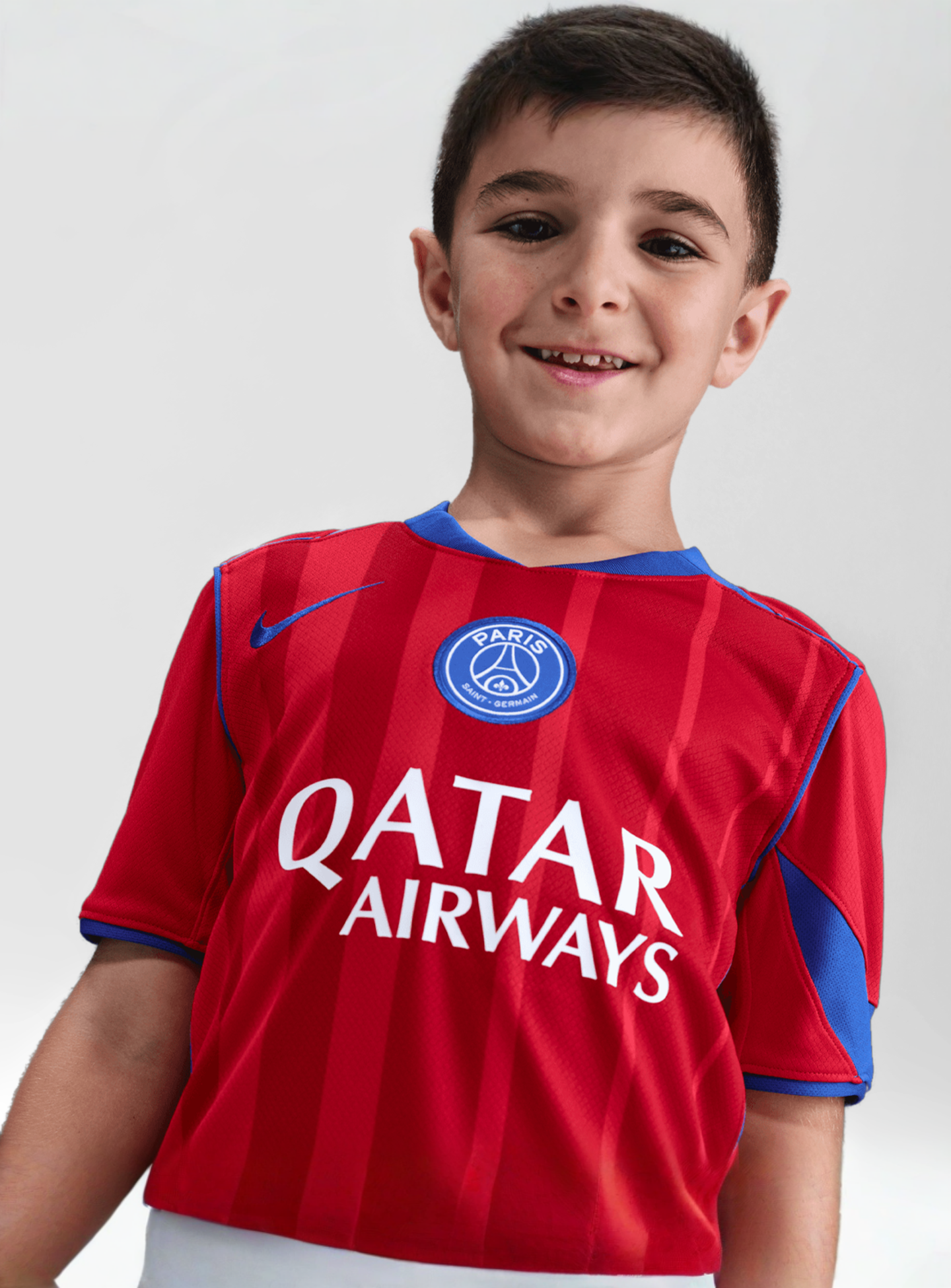 Nike, Paris Saint-Germain 2025/26 Stadium Third, red, Image 4 of 5