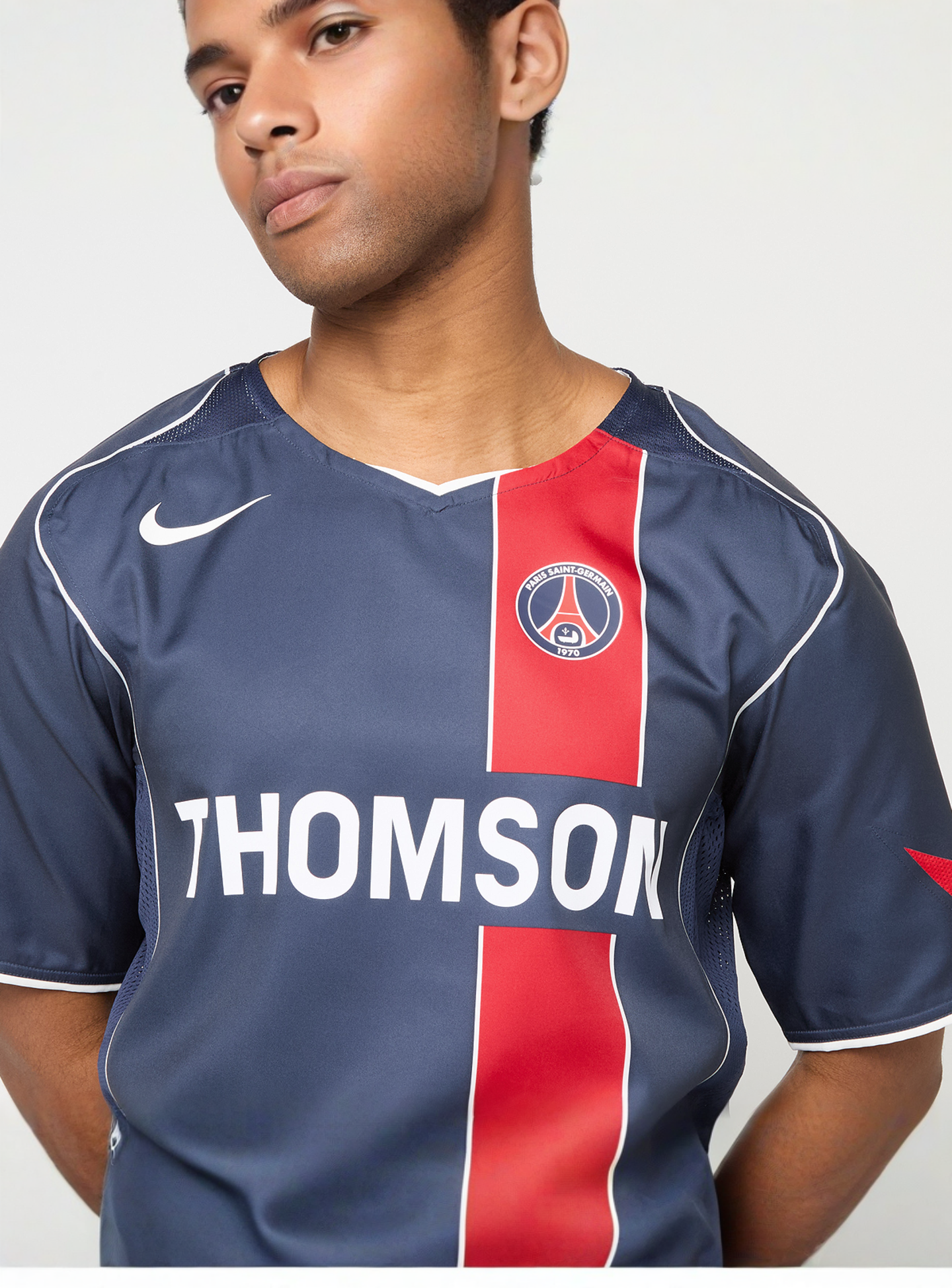 Nike, Paris Saint-Germain 2004 Total 90 Reissue Jersey, blue, Image 3 of 6