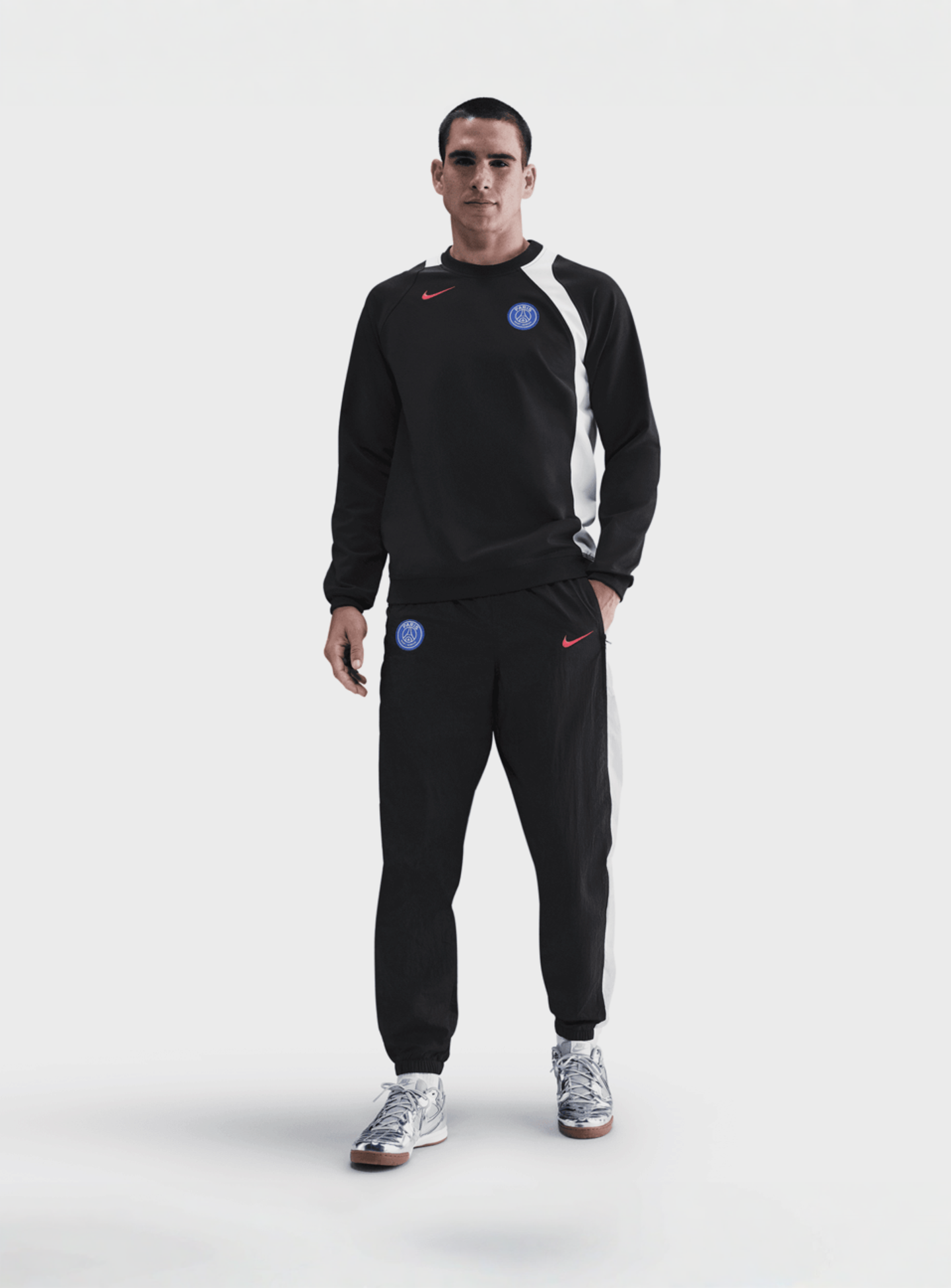 Nike, PSG T90 Crew Top 3R Graphic, black, Image 7 of 7