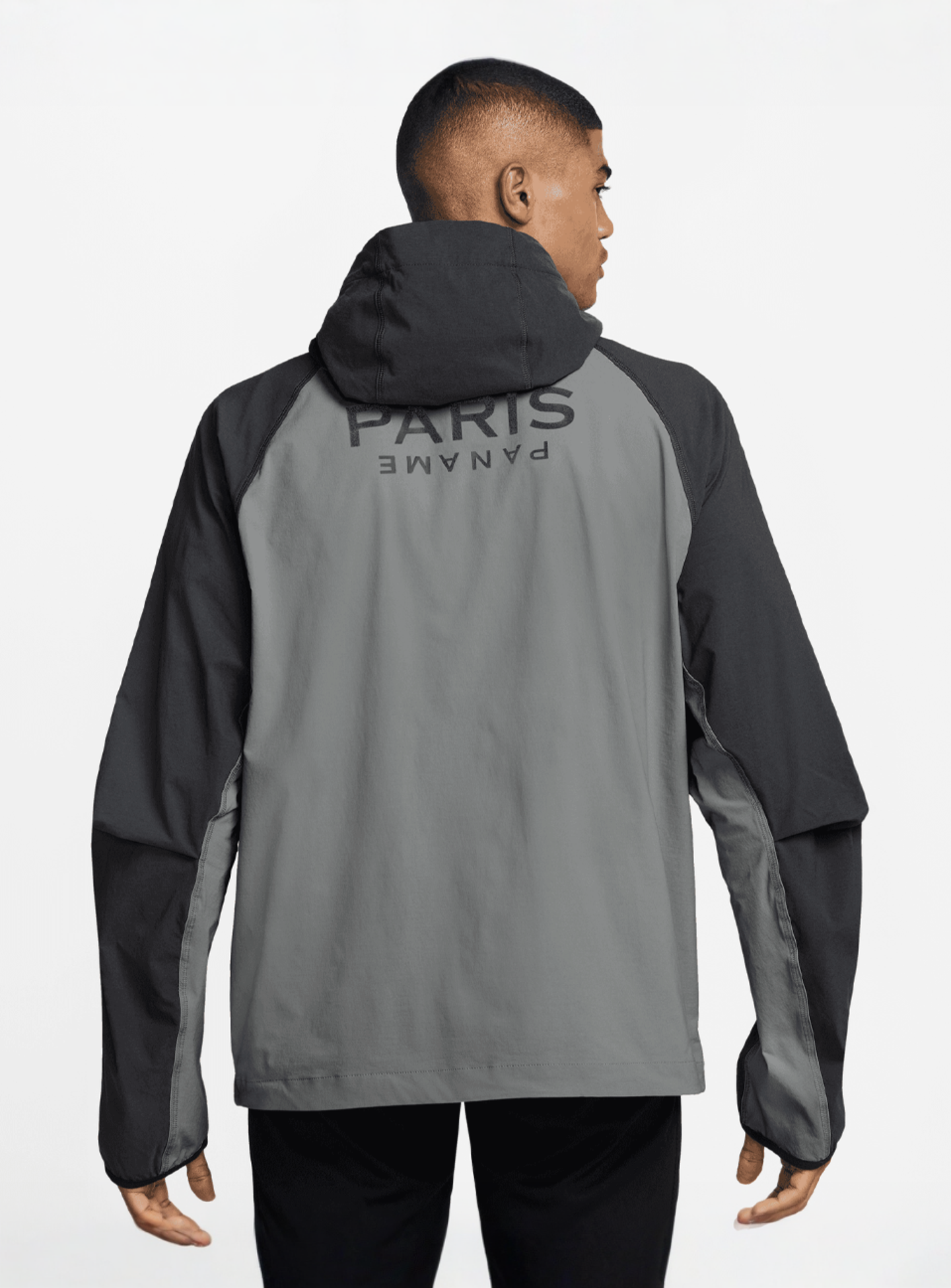 Nike, PSG Tech Woven Windrunner Full Zip Jacket, grey, Image 2 of 4