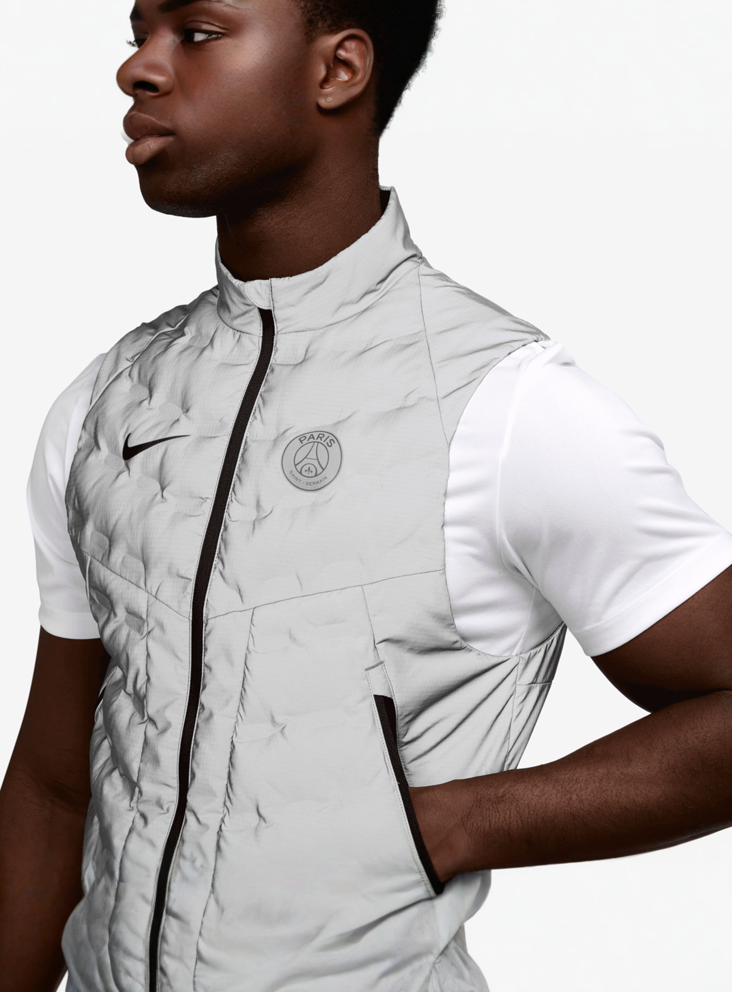 Nike, PSG Therma-Fit ADV Running Division Vest GXTA, Undefined Color, Image 3 of 4