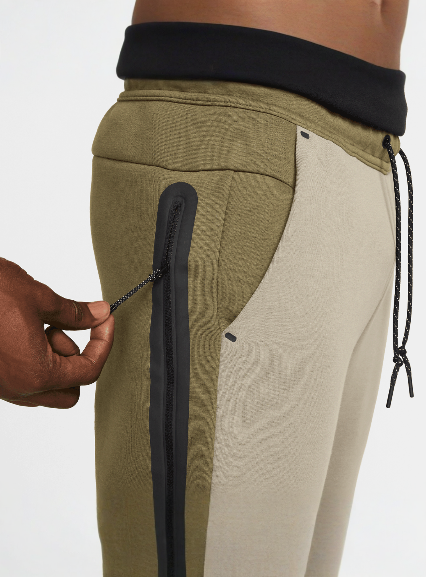Nike, Tech Fleece Jogger, green, Image 5 of 7