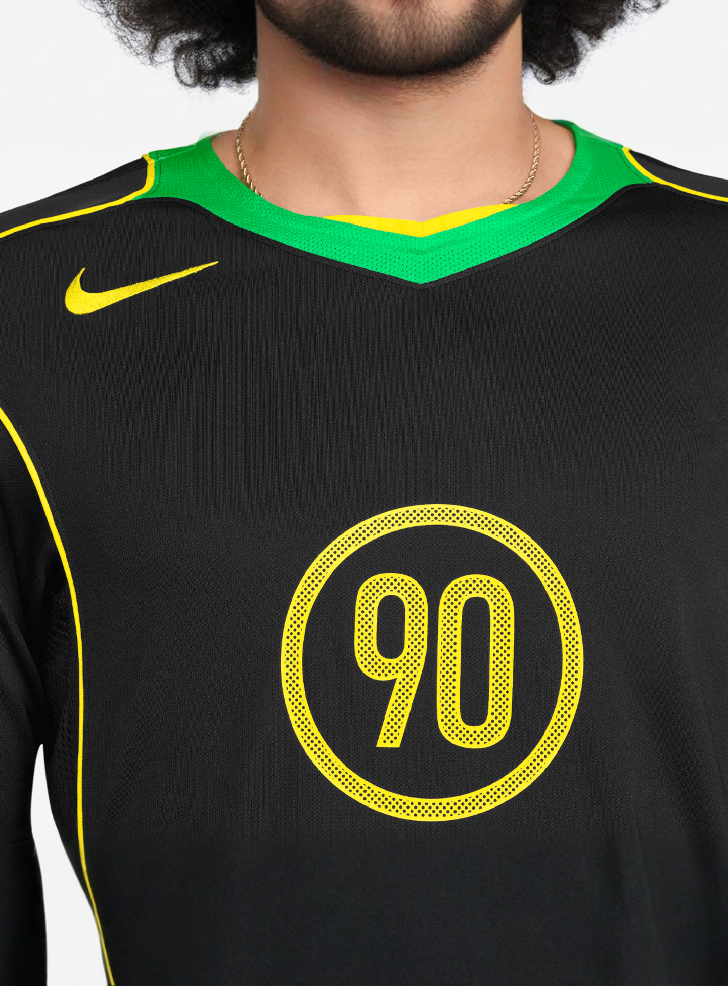 Nike, Dri-Fit T90 Energy Jersey 1, black, Image 3 of 3