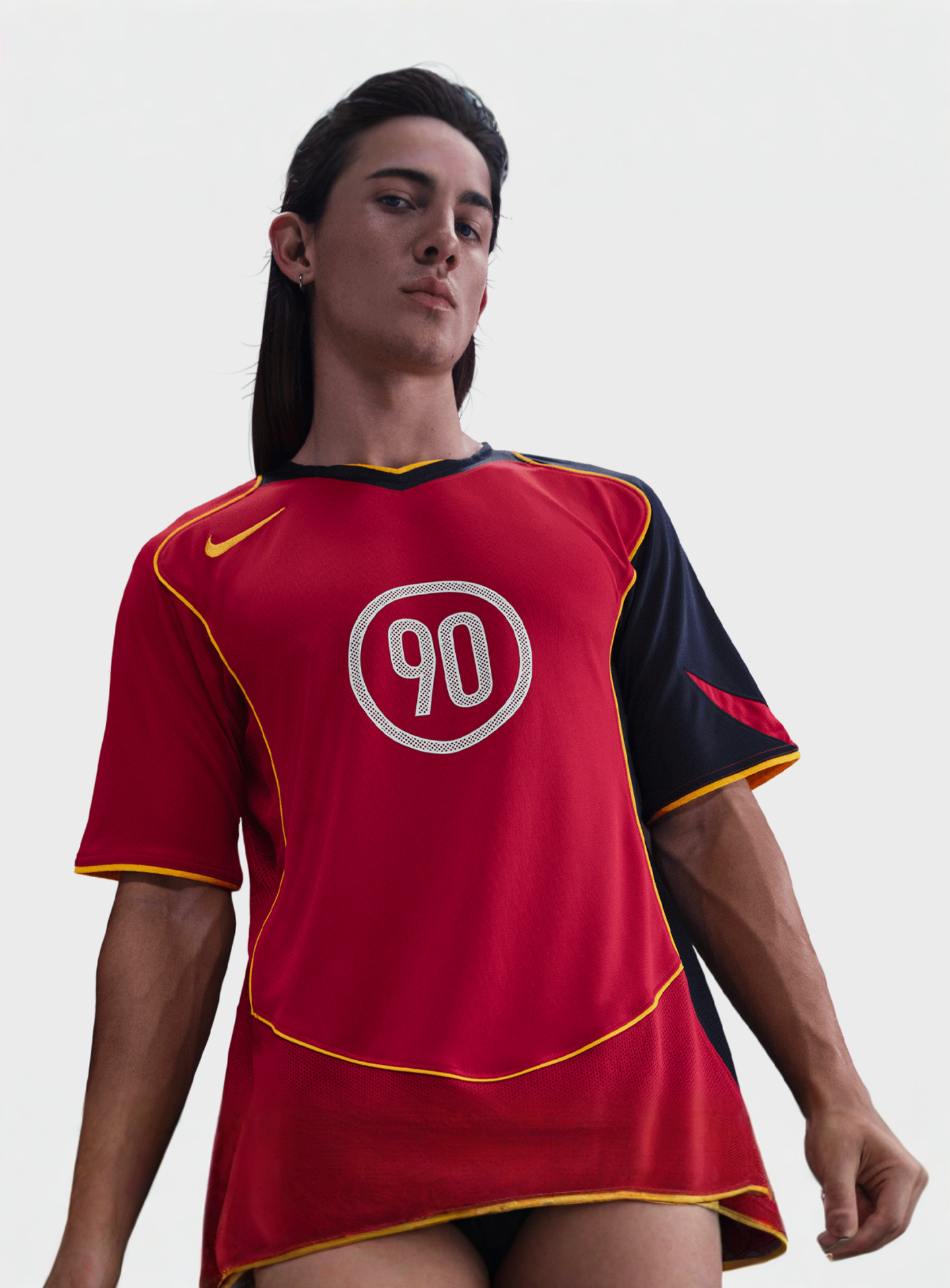 Nike, Dri-Fit T90 Energy Jersey 1, red, Image 3 of 3