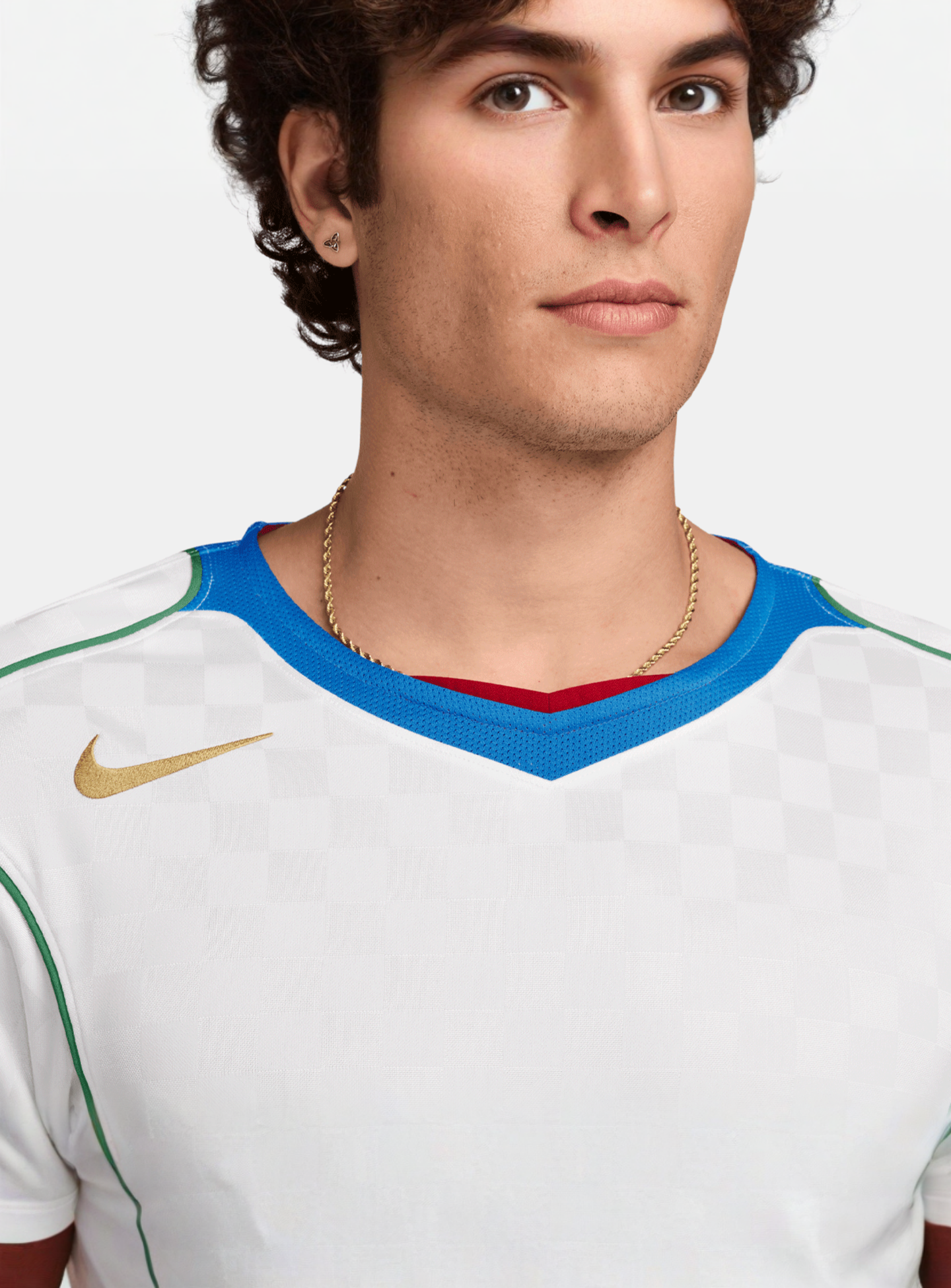 Nike, Dri-Fit T90 Energy Jersey 2, white, Image 3 of 3