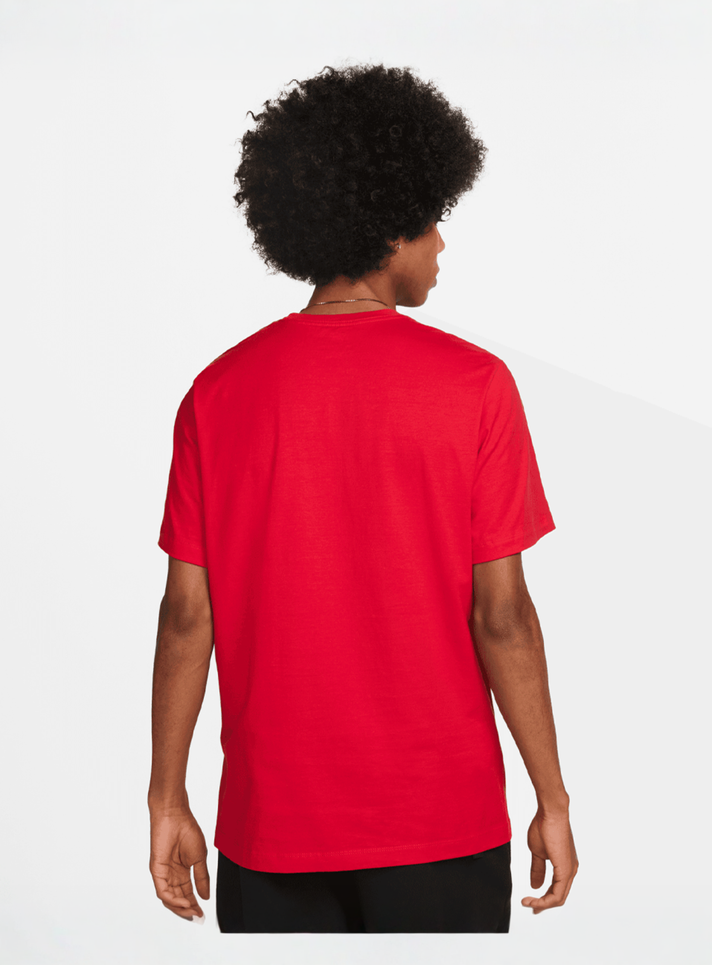 Nike, Sportswear Tee Fran JDI Verbiage, red, Image 2 of 4