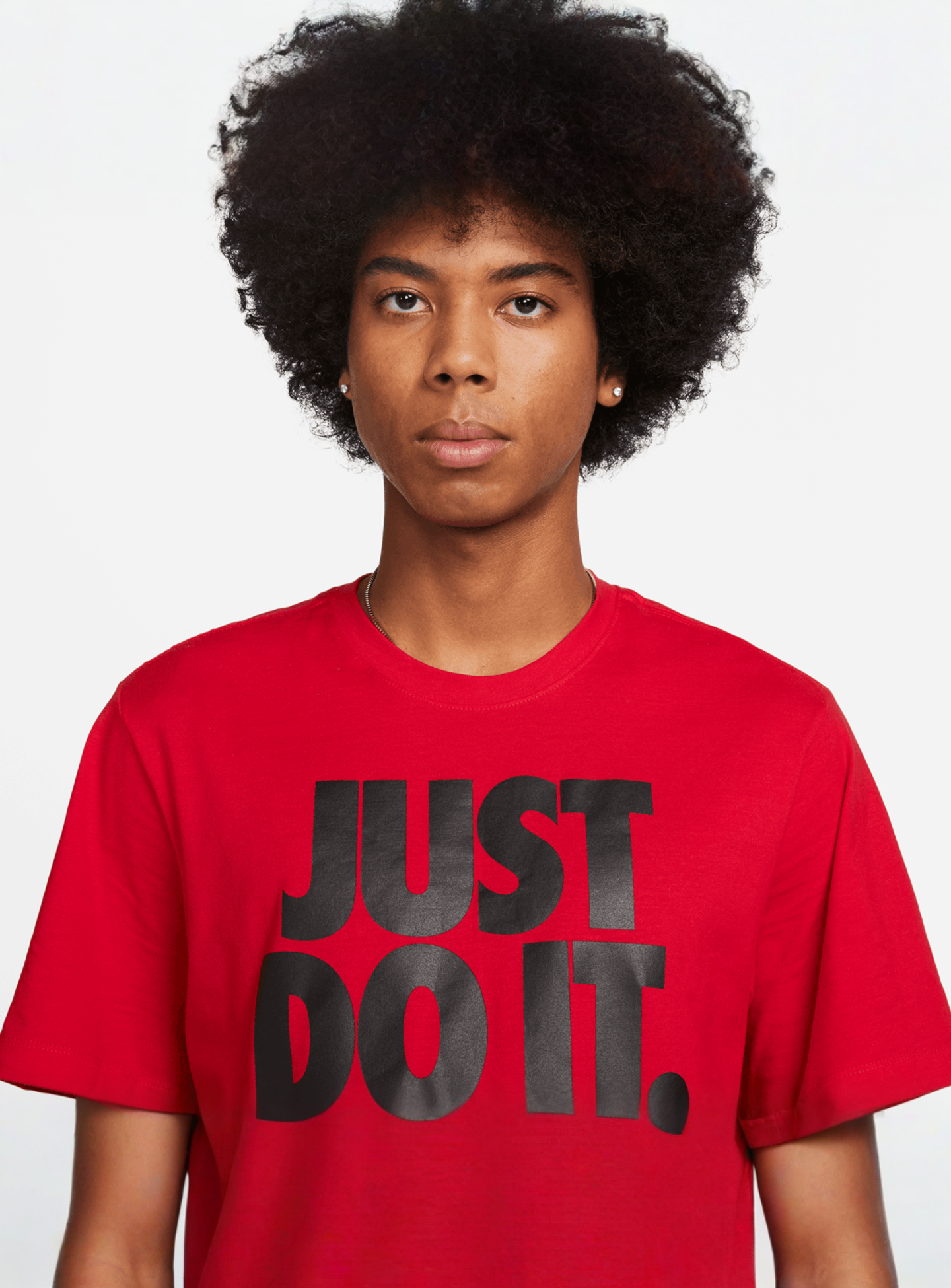 Nike, Sportswear Tee Fran JDI Verbiage, red, Image 3 of 4