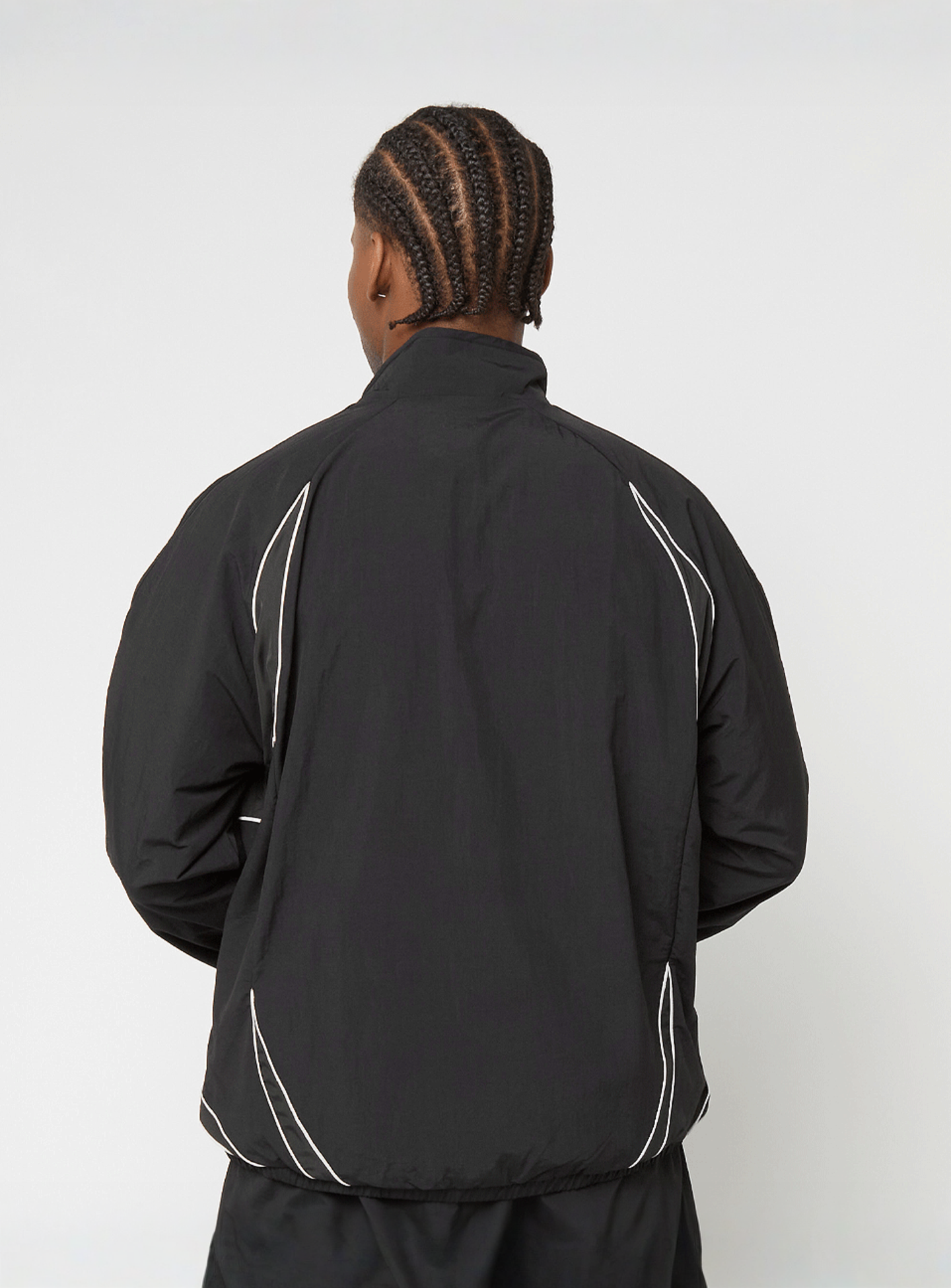 adidas Originals, Teamgeist Tracktop, black, Image 2 of 5