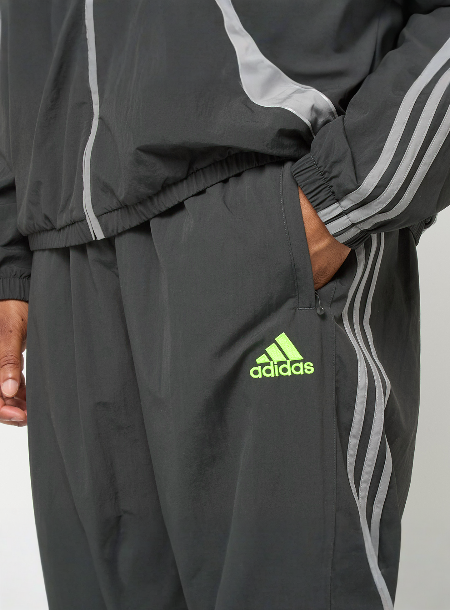adidas Originals, Teamgeist Trackpants, grey, Image 4 of 7