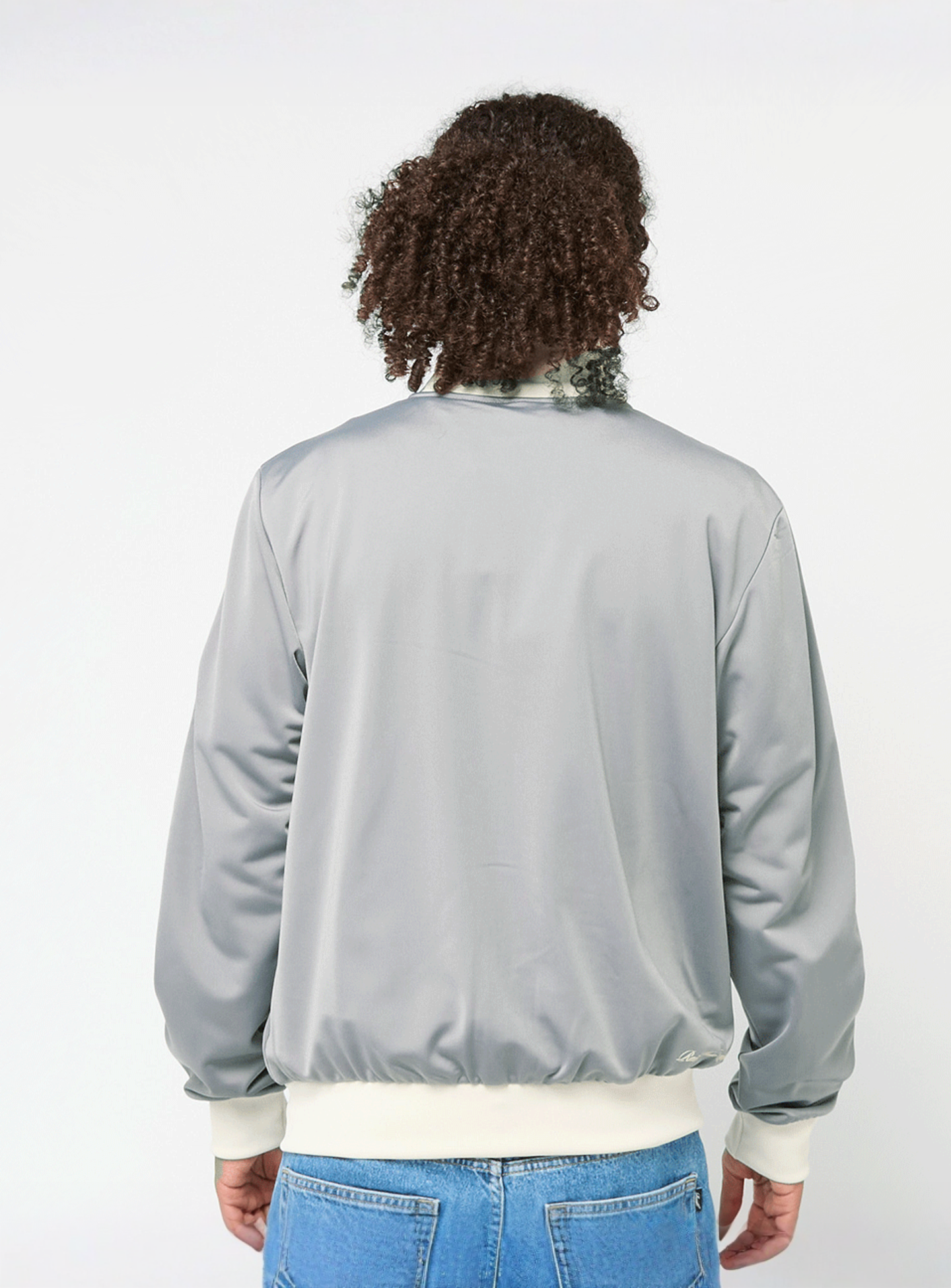 adidas Originals, Cropped Track-Top, grey, Image 2 of 7