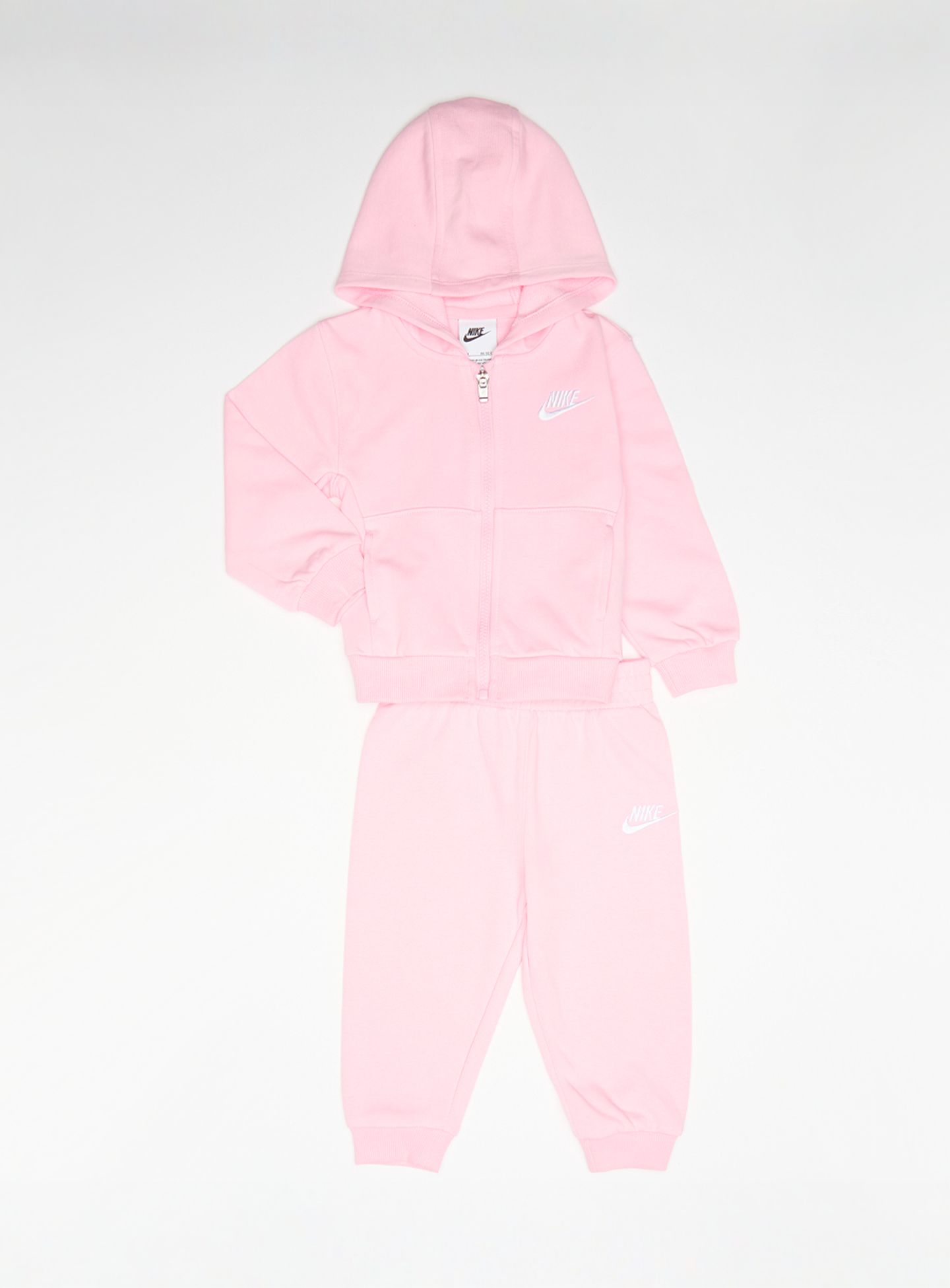 Nike, French-Terry Fullzip Club Set, light pink, Image 1 of 7