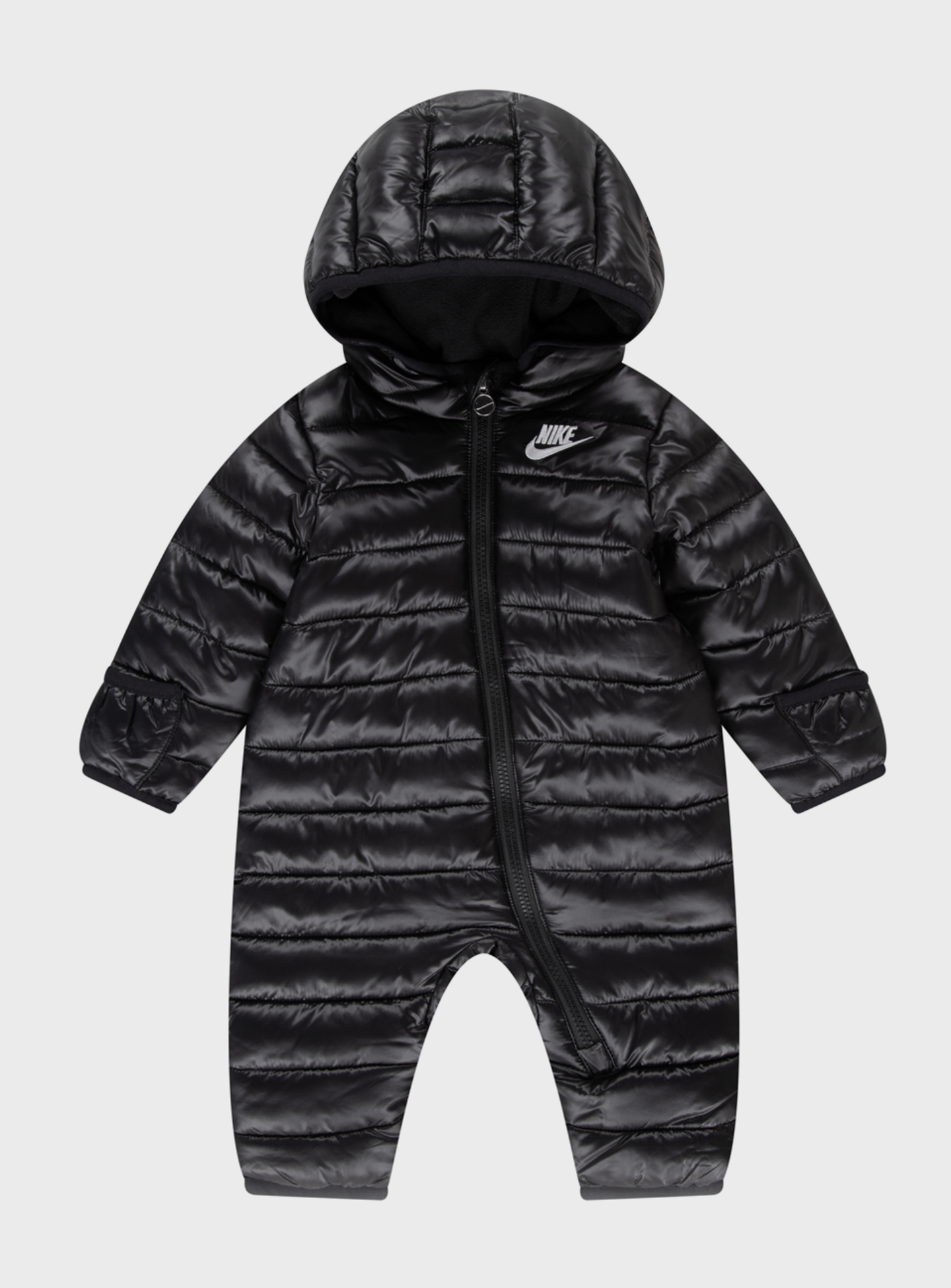 Nike, Solid Baby Snowsuit, black, Image 1 of 4
