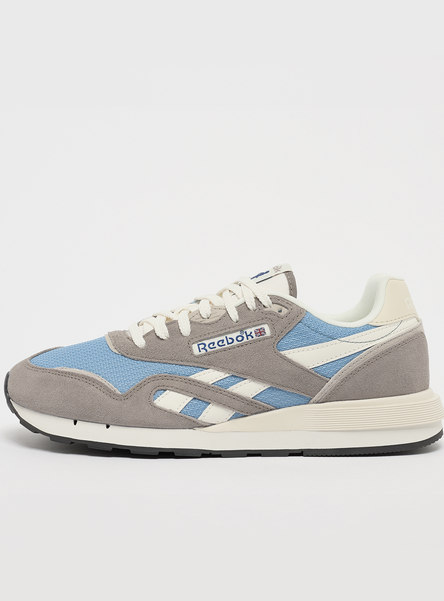 Reebok, Classic Nylon 89 gritty grey/leisure black/chalk, grey, Image 1 of 7