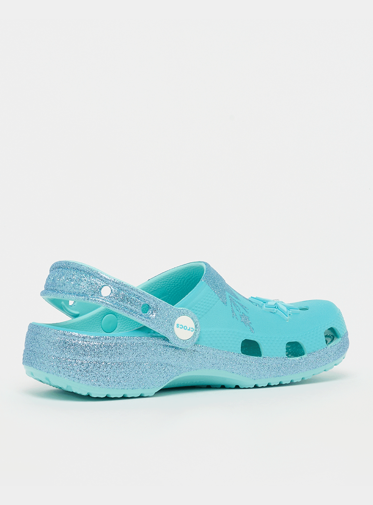 Crocs, Frozen Elsa Classic Clog (PS), blue, Image 3 of 7
