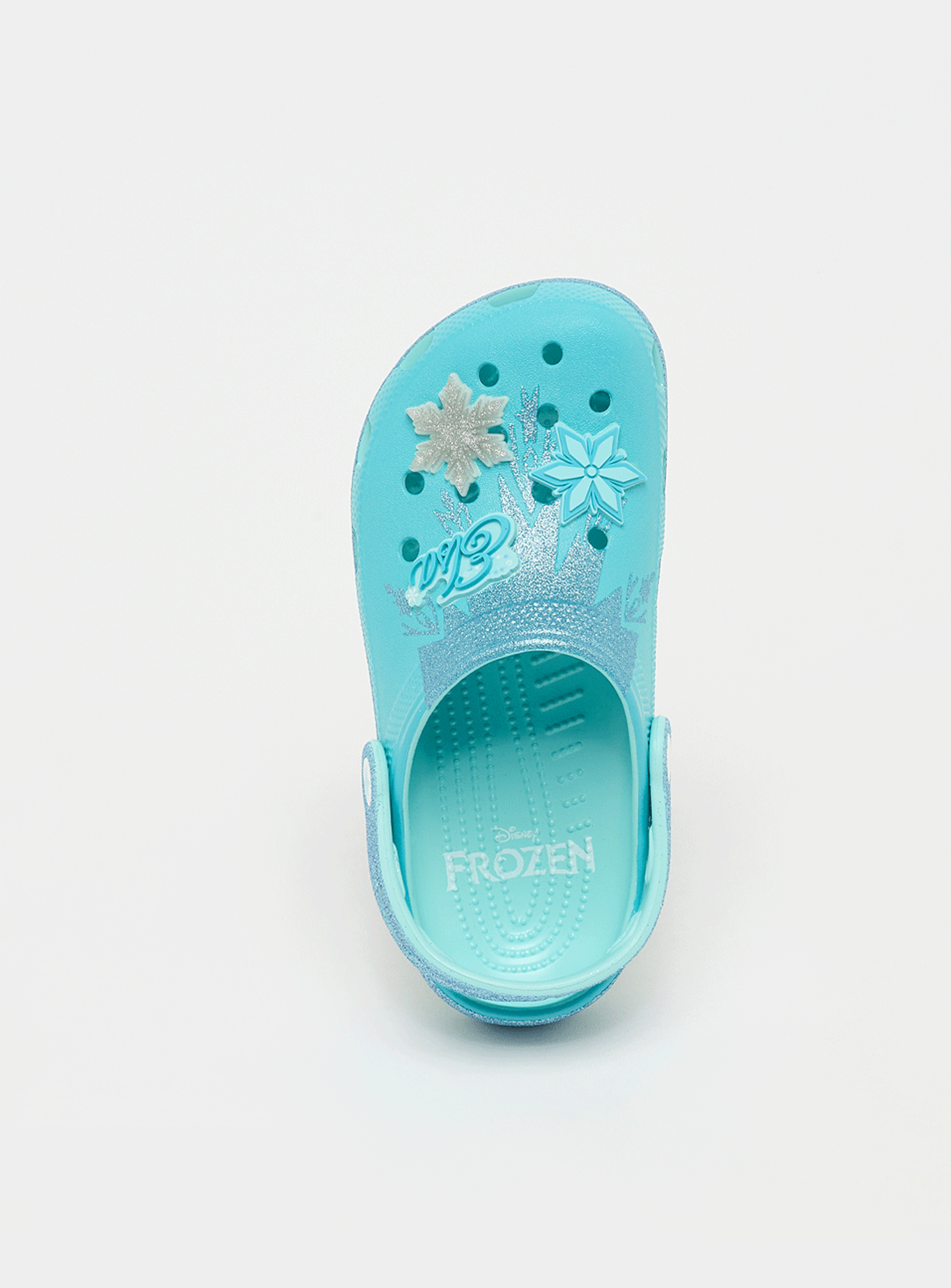 Crocs, Frozen Elsa Classic Clog (PS), blue, Image 5 of 7