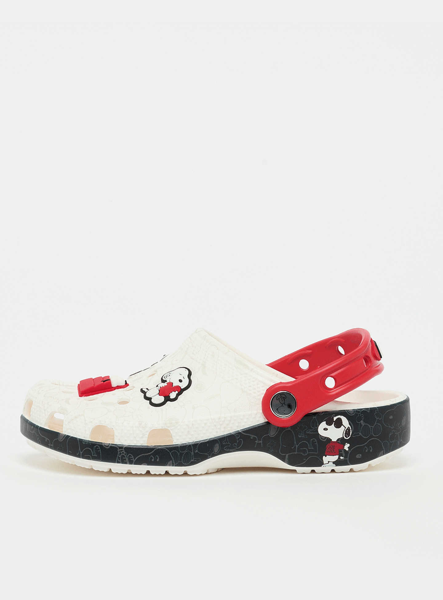Crocs, Peanuts Classic Clog (PS), white, Image 1 of 7