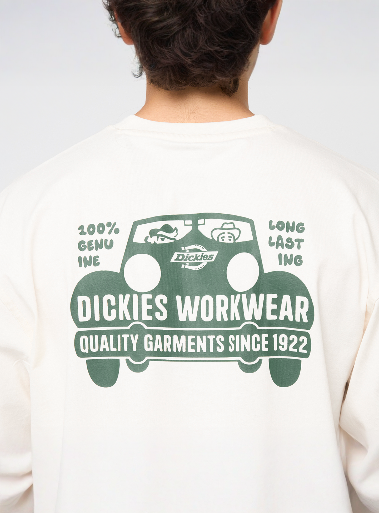 Dickies, Gordonsville Short Sleeve Tee, beige, Image 4 of 5