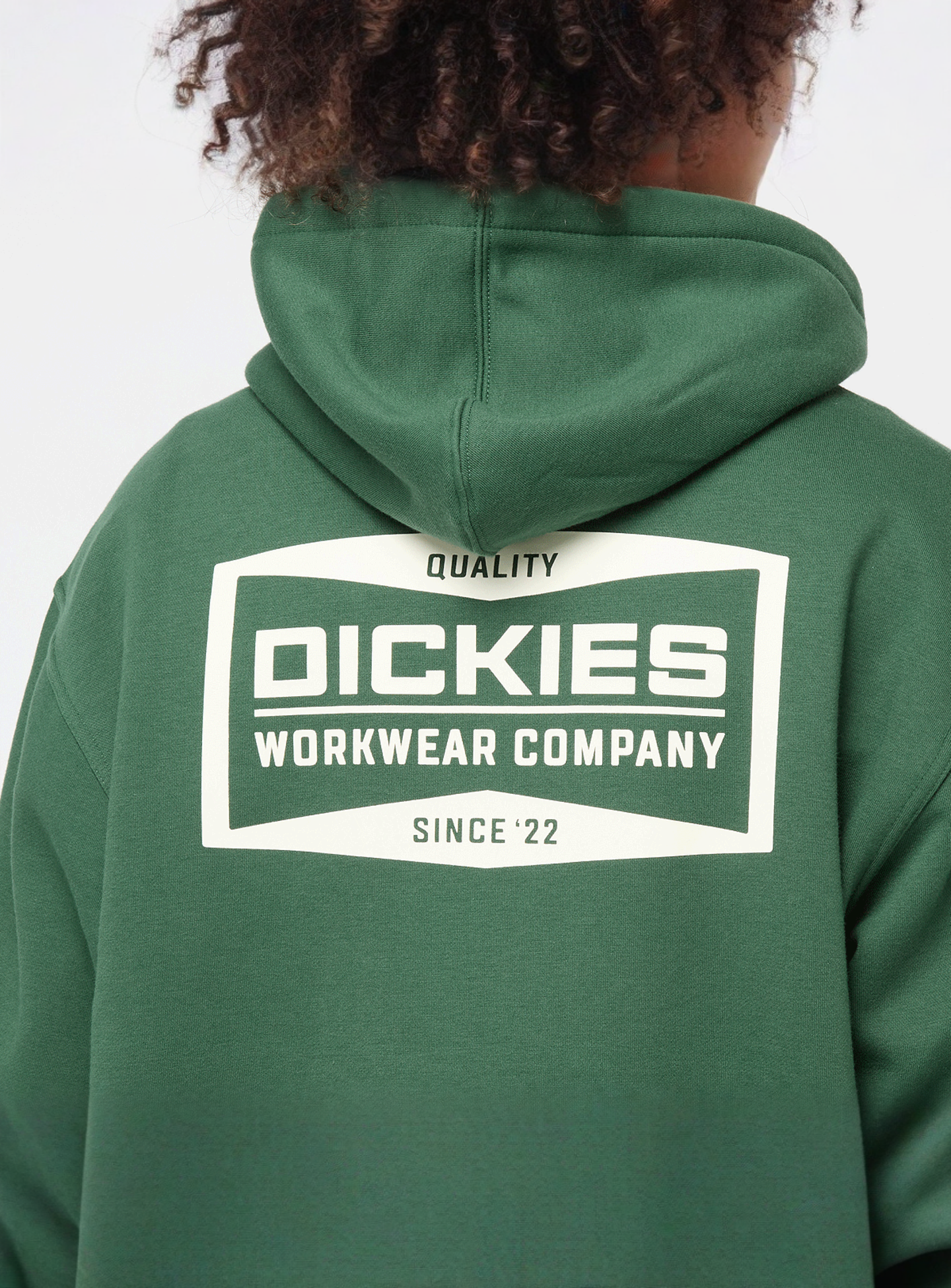 Dickies, Bolivar Full-Zip Hoodie, green, Image 4 of 5