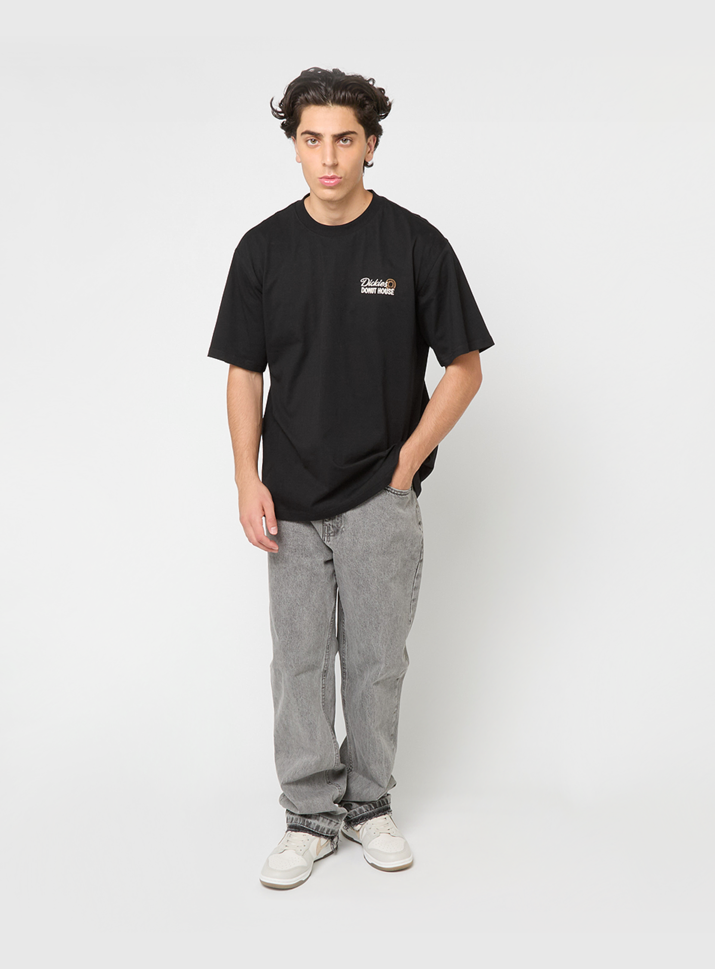 Dickies, Donut House Short Sleeve Tee, black, Image 5 of 5