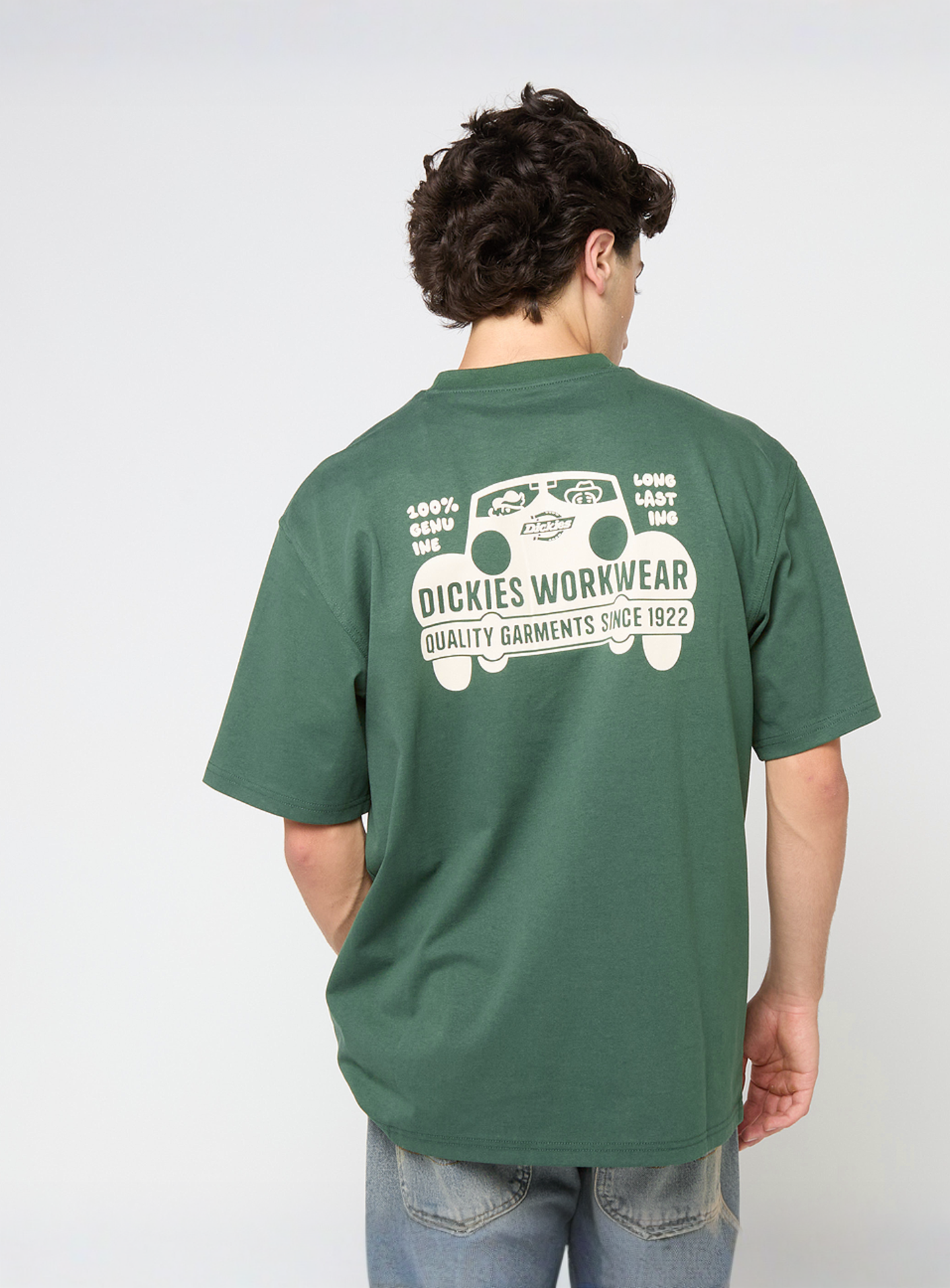 Dickies, Gordonsville Short Sleeve Tee, green, Image 1 of 5