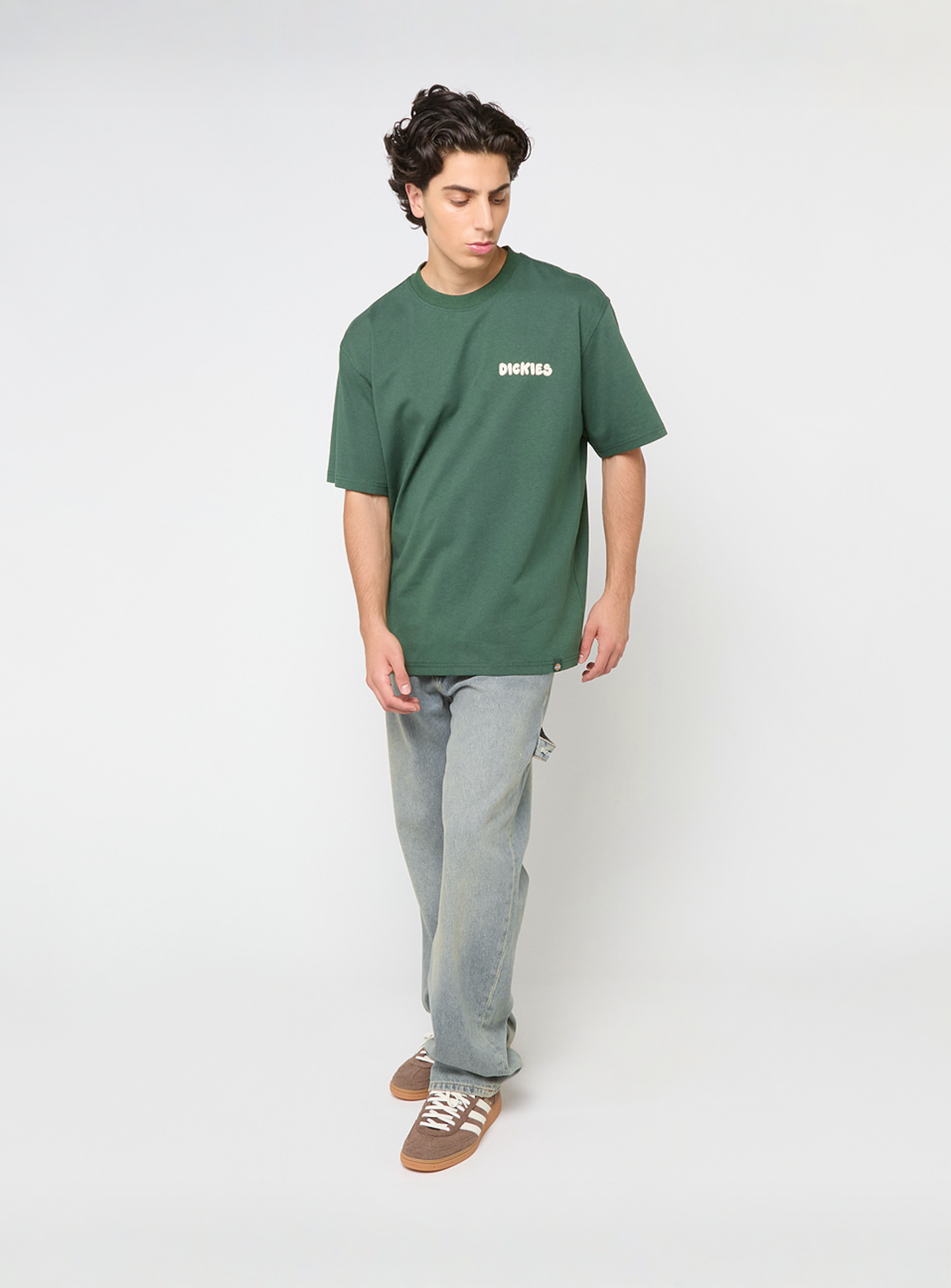 Dickies, Gordonsville Short Sleeve Tee, green, Image 5 of 5
