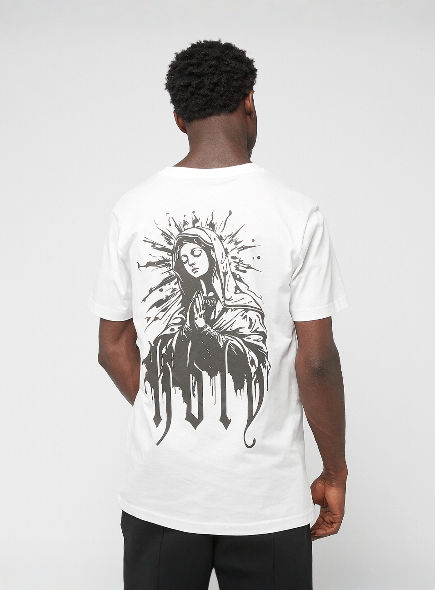 Mister Tee, Sacred Mary Tee, white, Image 1 of 5