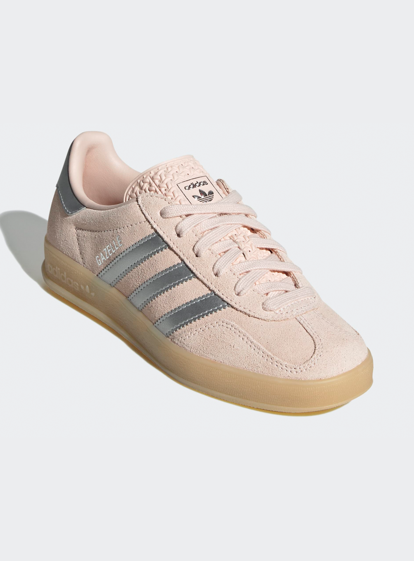adidas Originals, Gazelle Indoor (GS), beige, Image 3 of 8