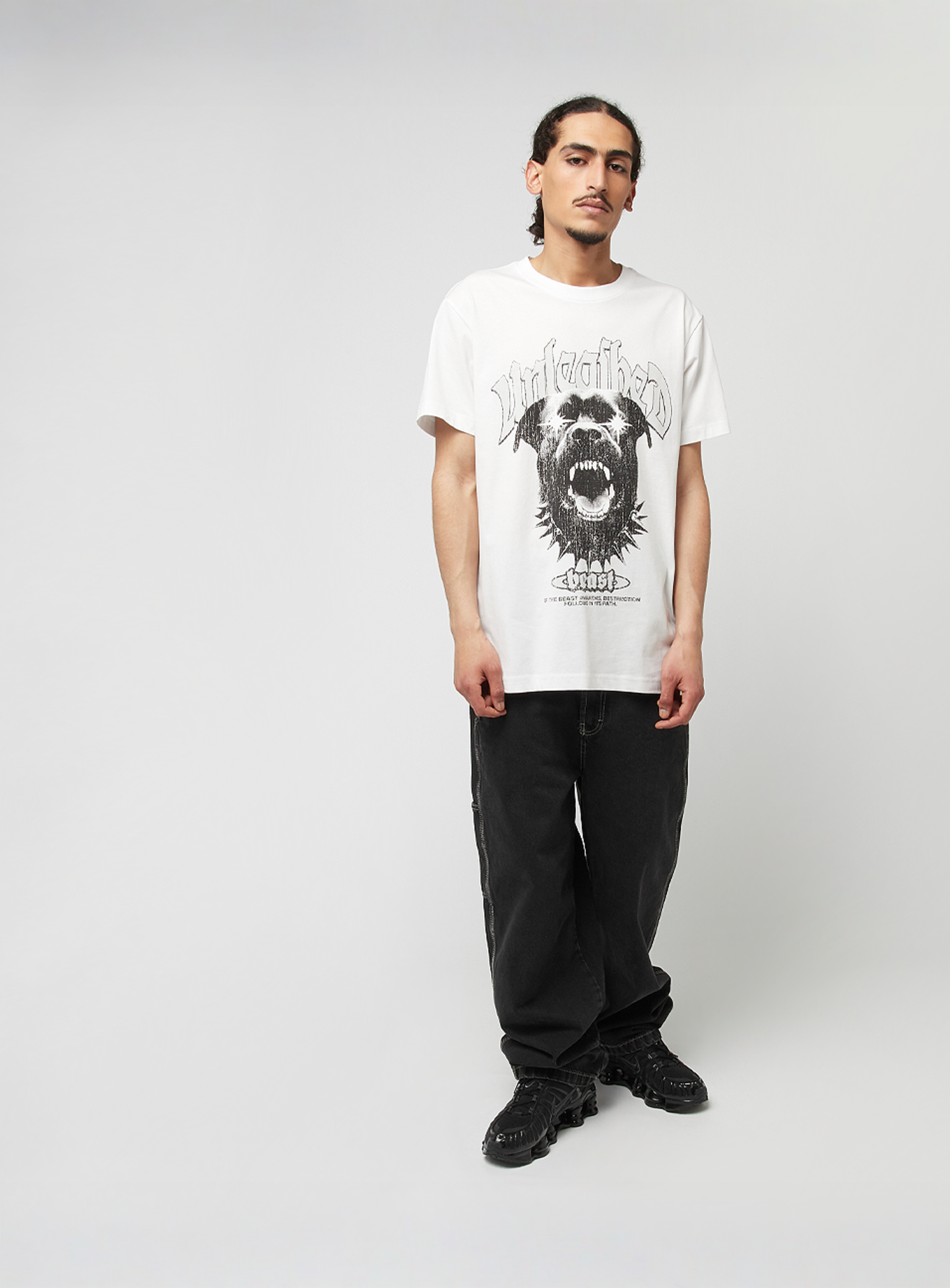 Mister Tee, The Unleashed Beast Tee, white, Image 4 of 4